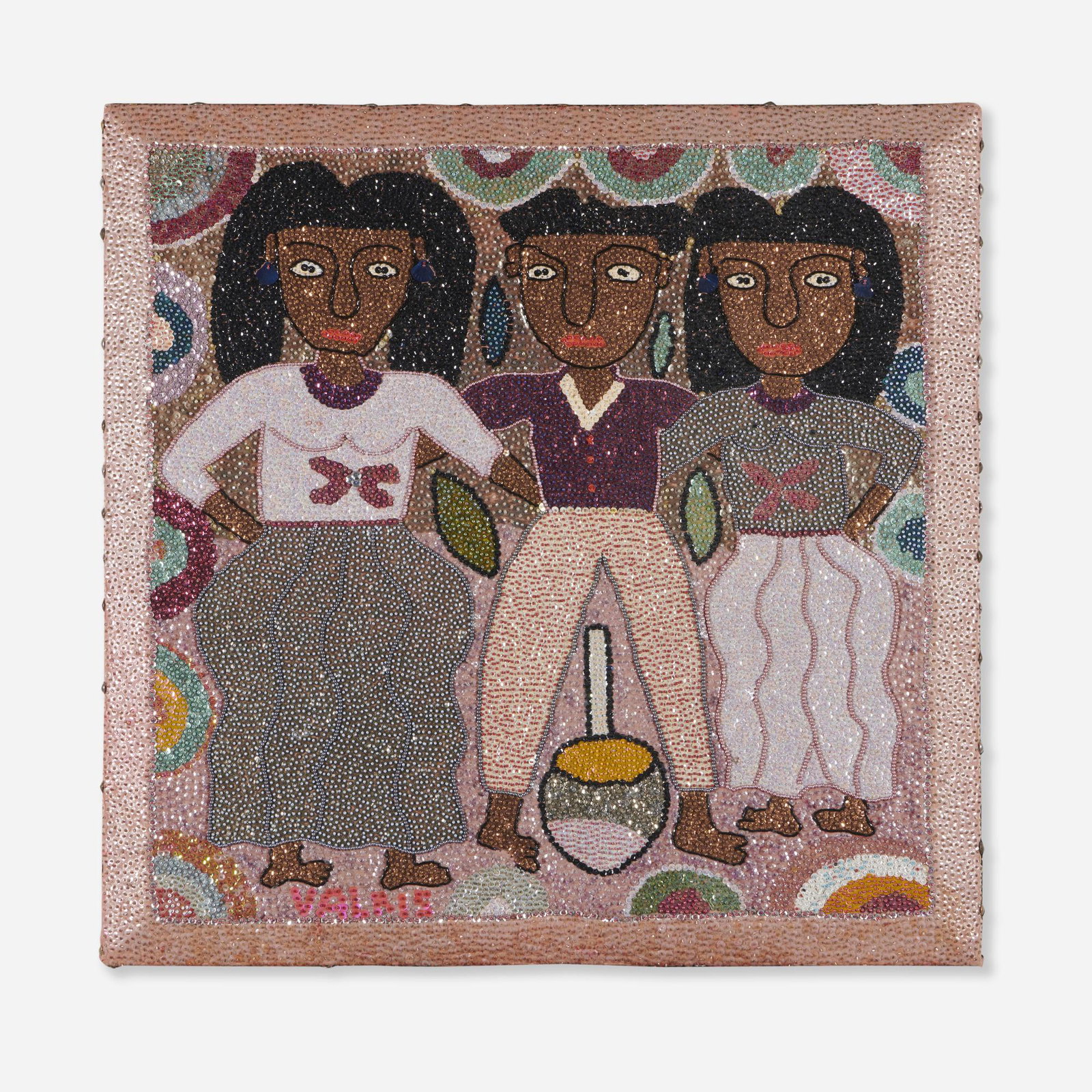 George Valris, Haitian Voodoo flag (1 of 3)