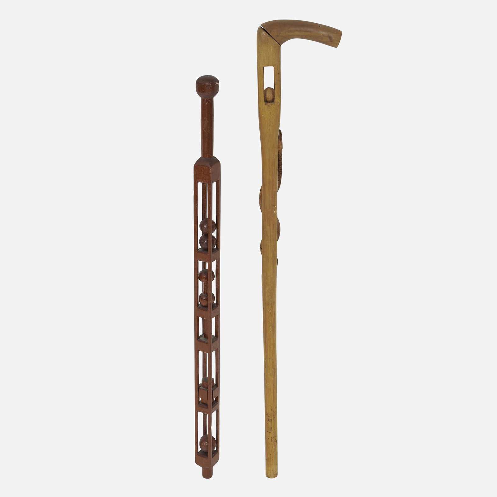 American Folk Art, two canes (1 of 4)