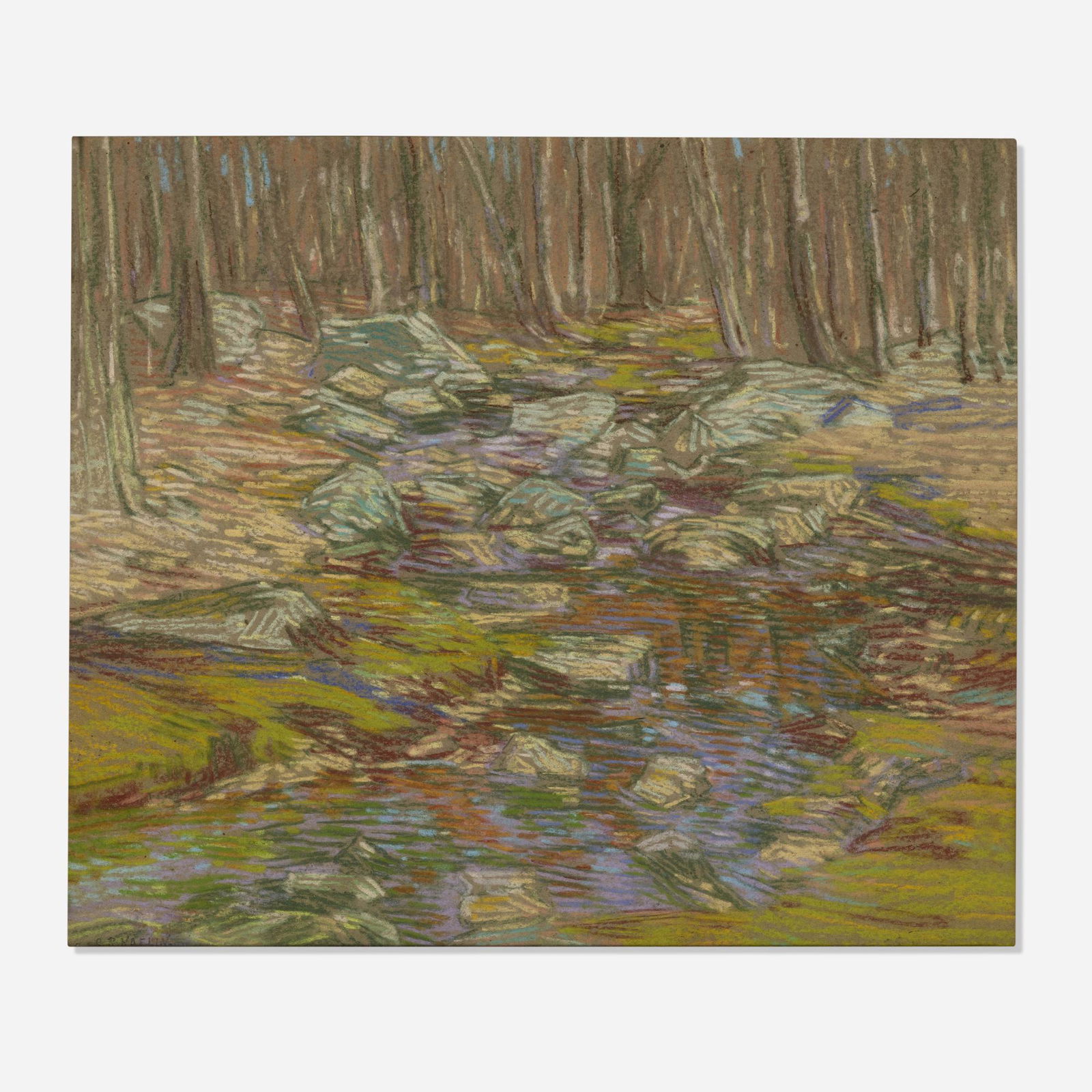 Charles Kaelin, Woodland Stream (1 of 4)
