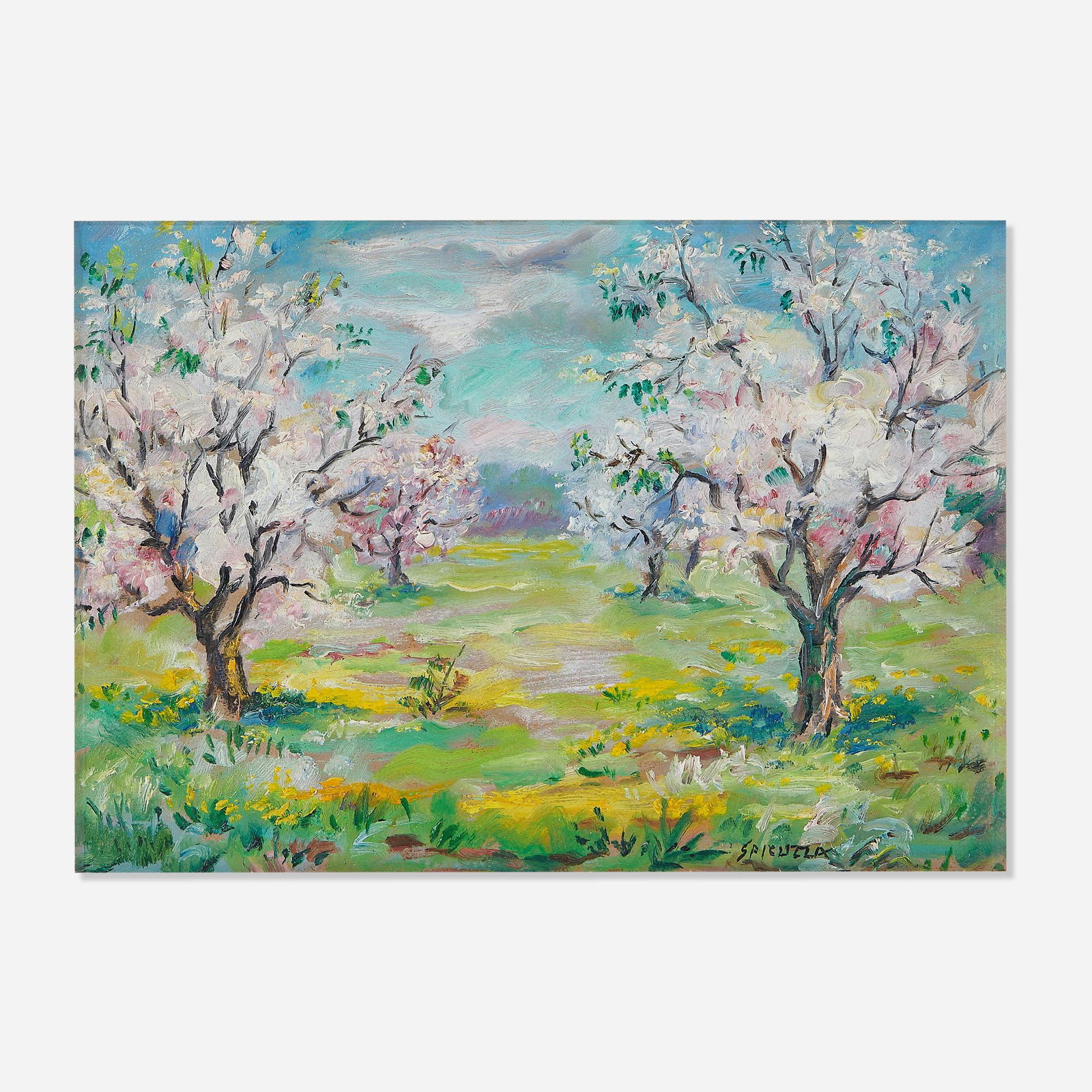Francesco J. Spicuzza, Spring Landscape (1 of 3)