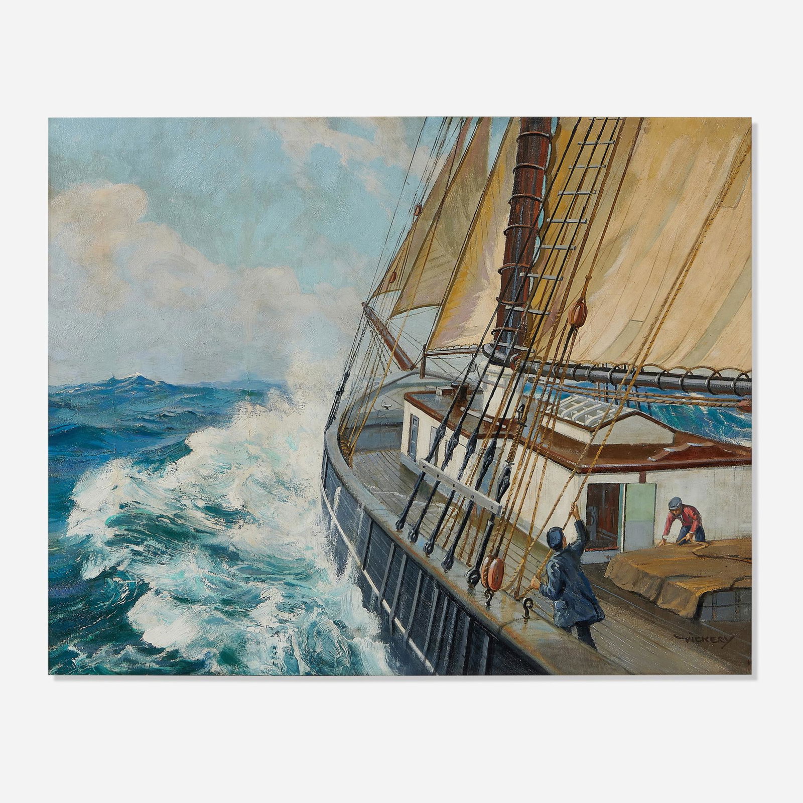 Charles Vickery, Headed Home (1 of 3)