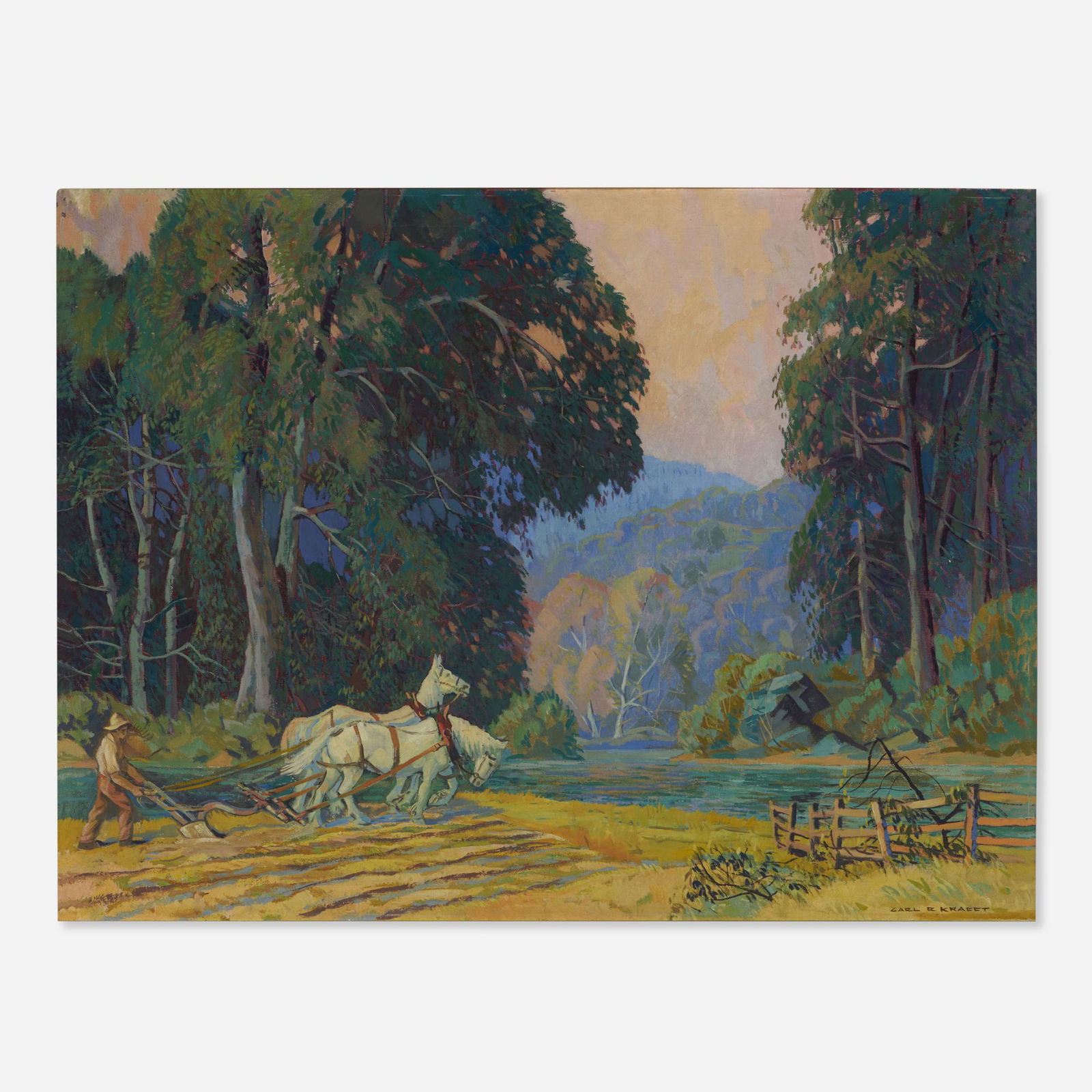 Carl  Krafft, Edge of the Field (1 of 4)