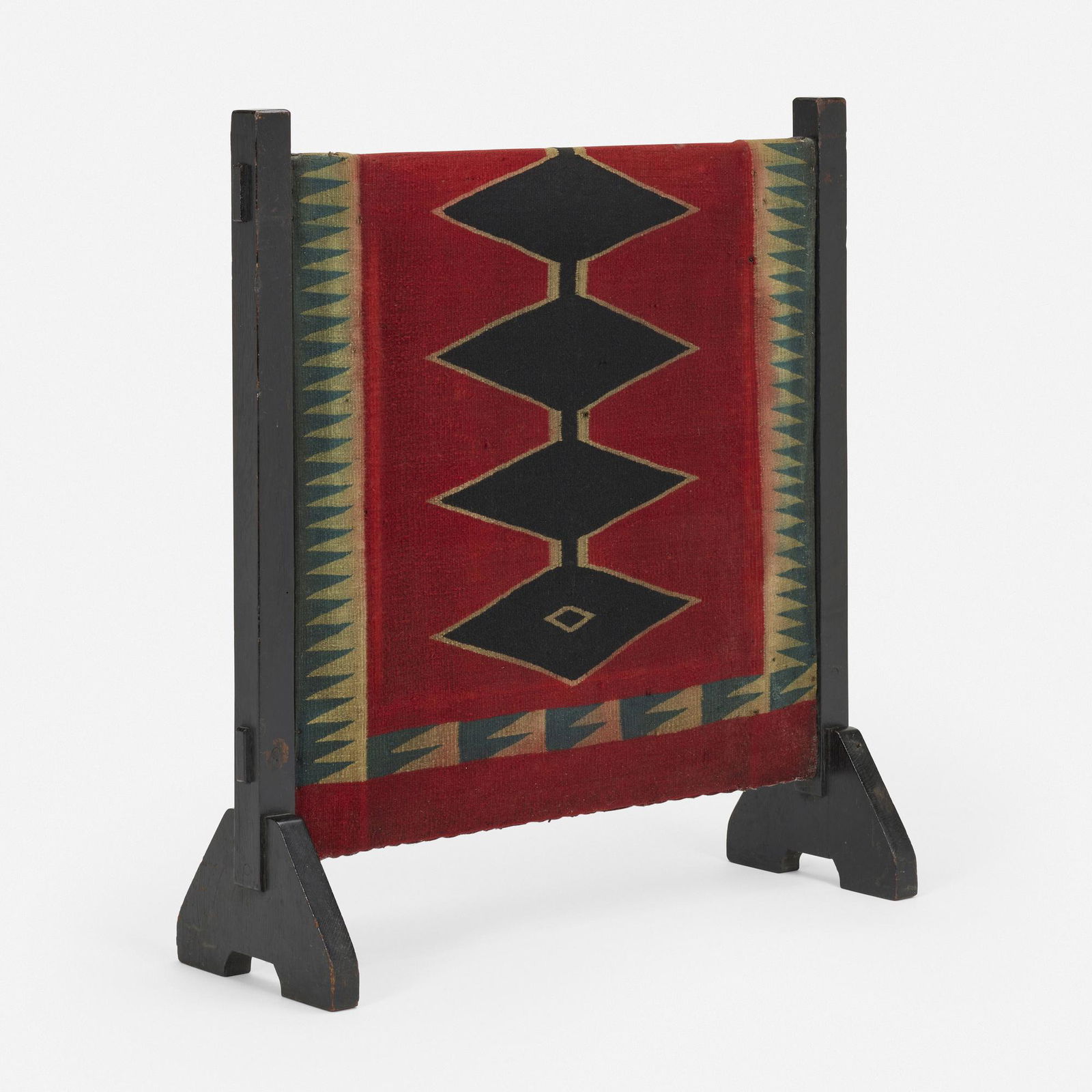 Gustav Stickley, Navajo fire screen, model 104 (1 of 3)