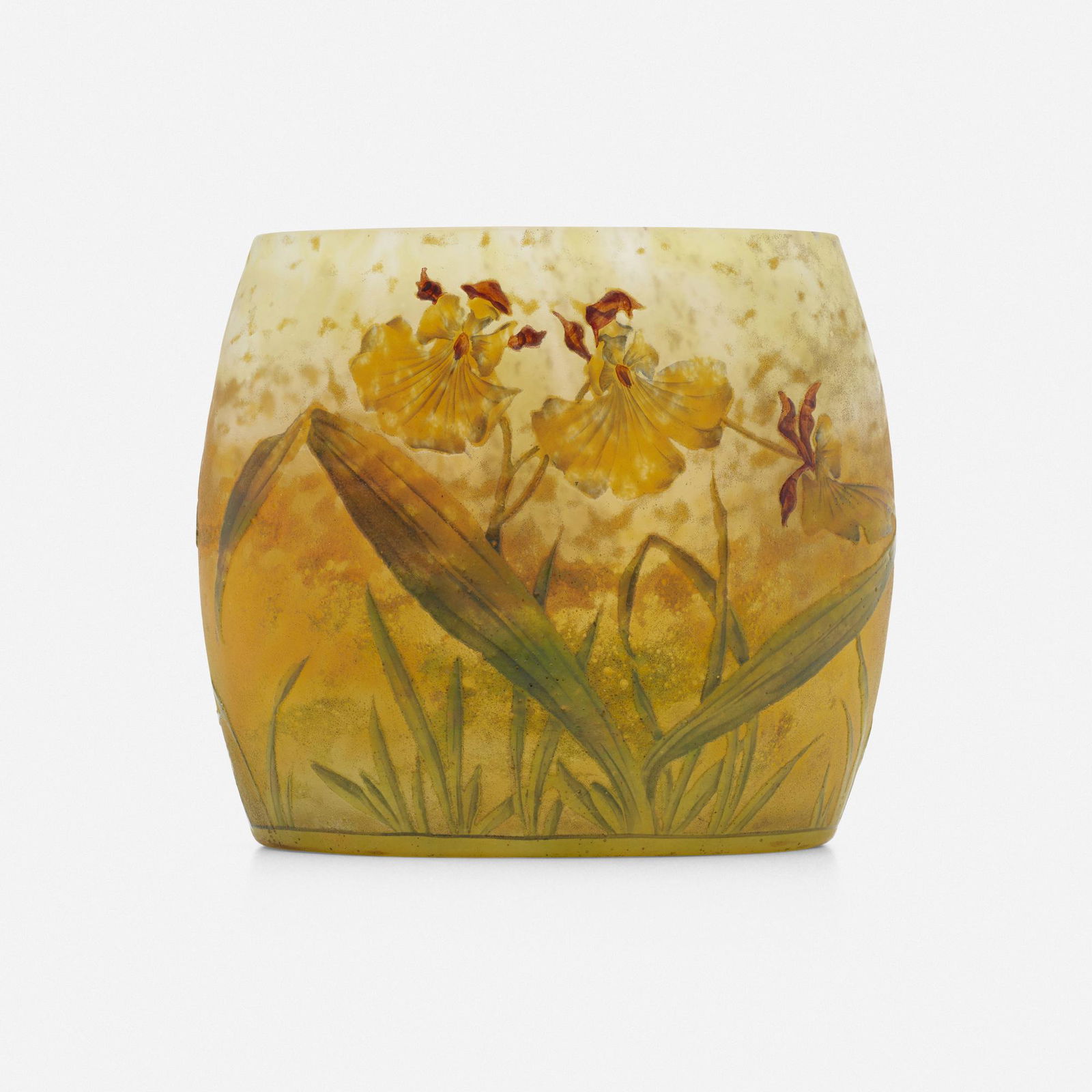 Daum, Pillow vase with orchids (1 of 5)