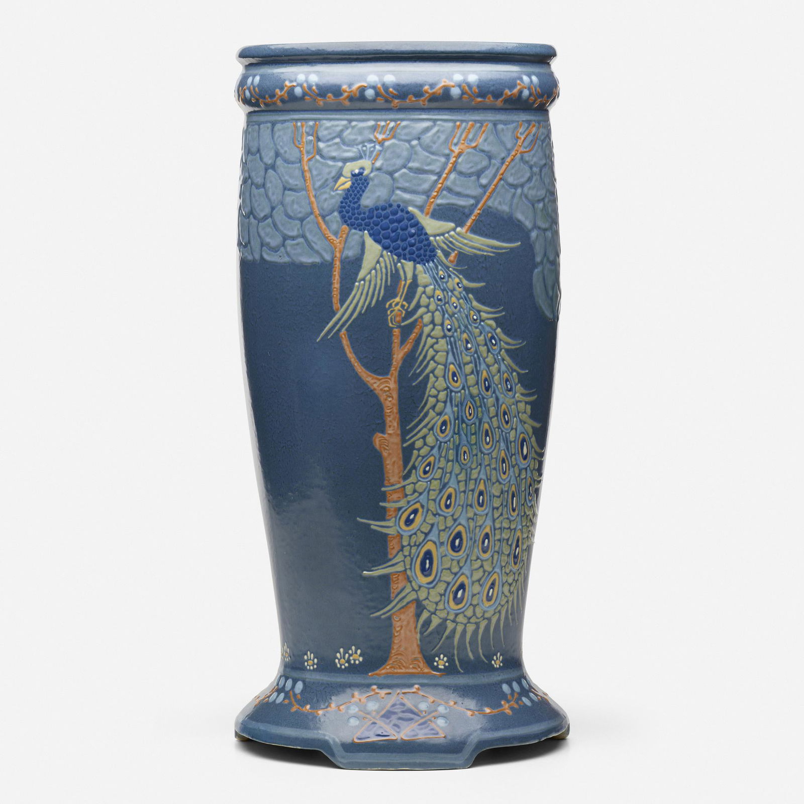 Frederick H. Rhead for Roseville, umbrella stand (1 of 5)