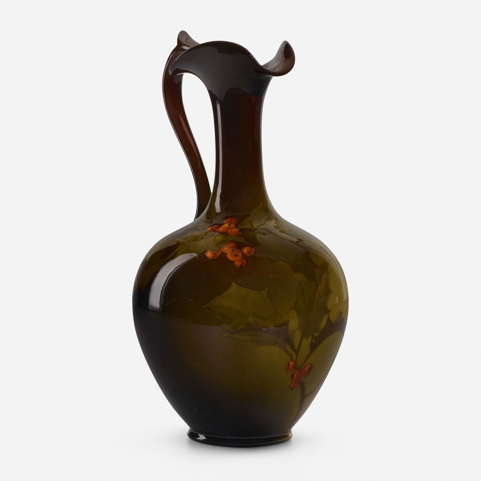 Amelia Sprague for Rookwood, Standard Glaze ewer (1 of 3)