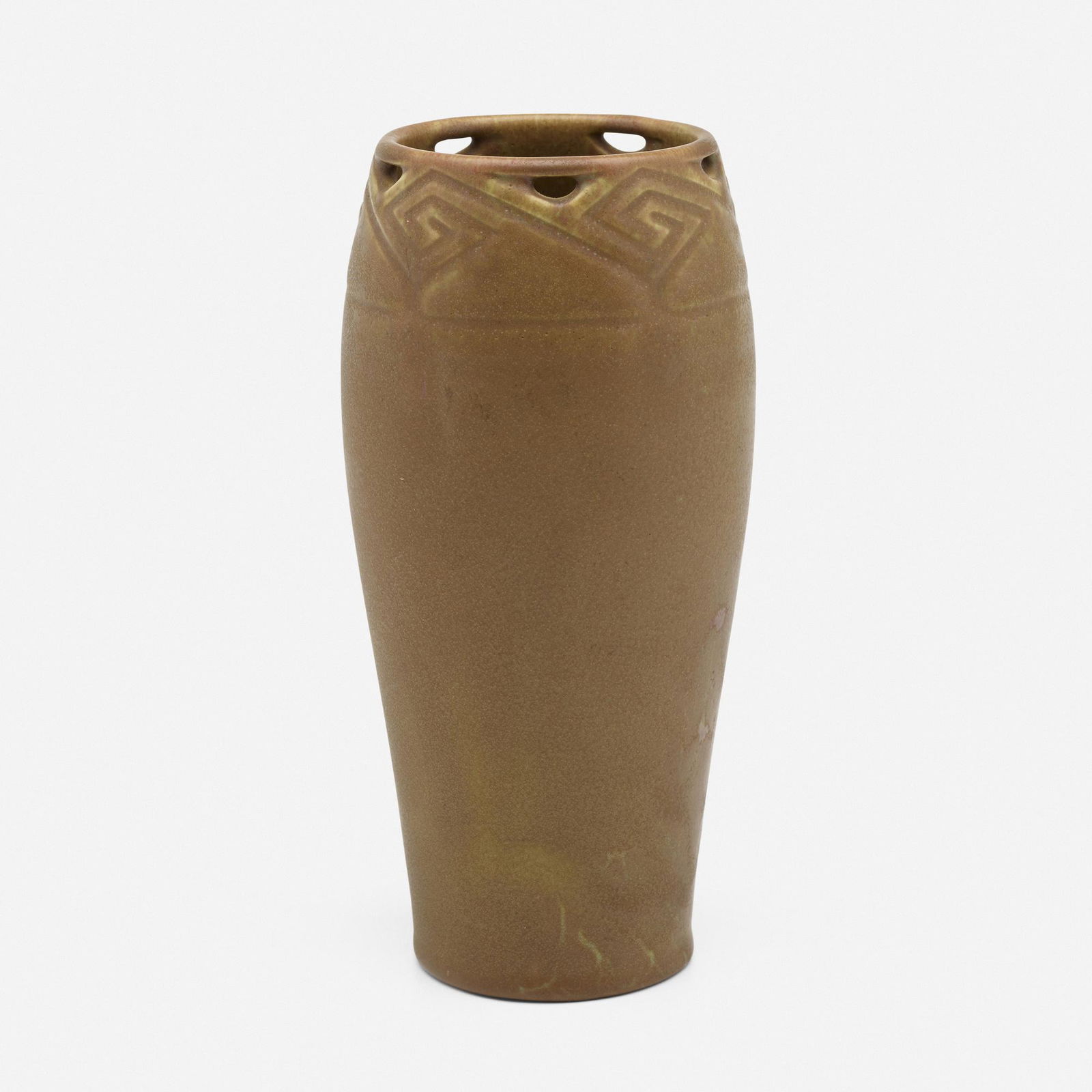 William E. Hentschel (attr), Hand-carved vase (1 of 5)