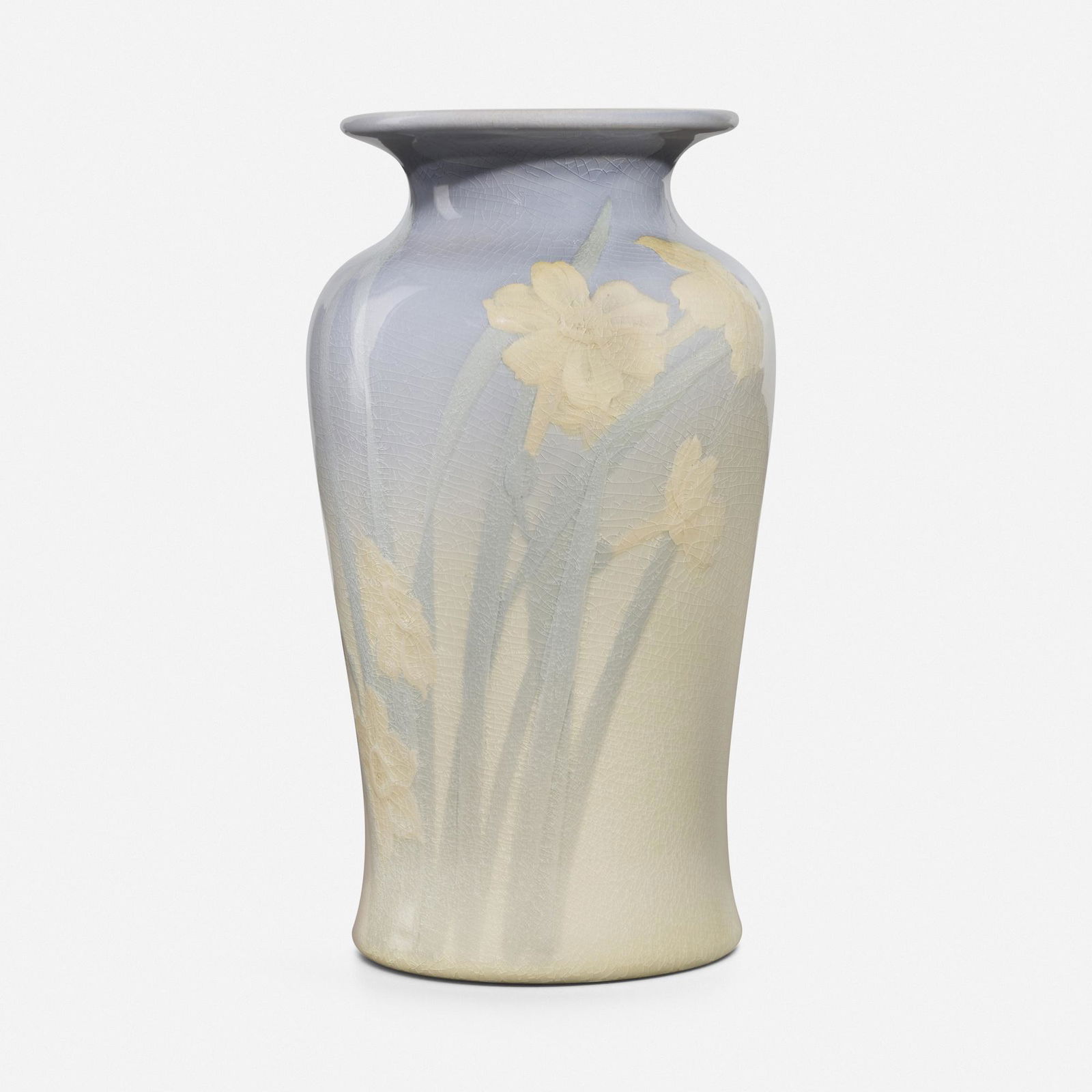 Sara Sax for Rookwood Pottery, Iris Glaze vase (1 of 3)