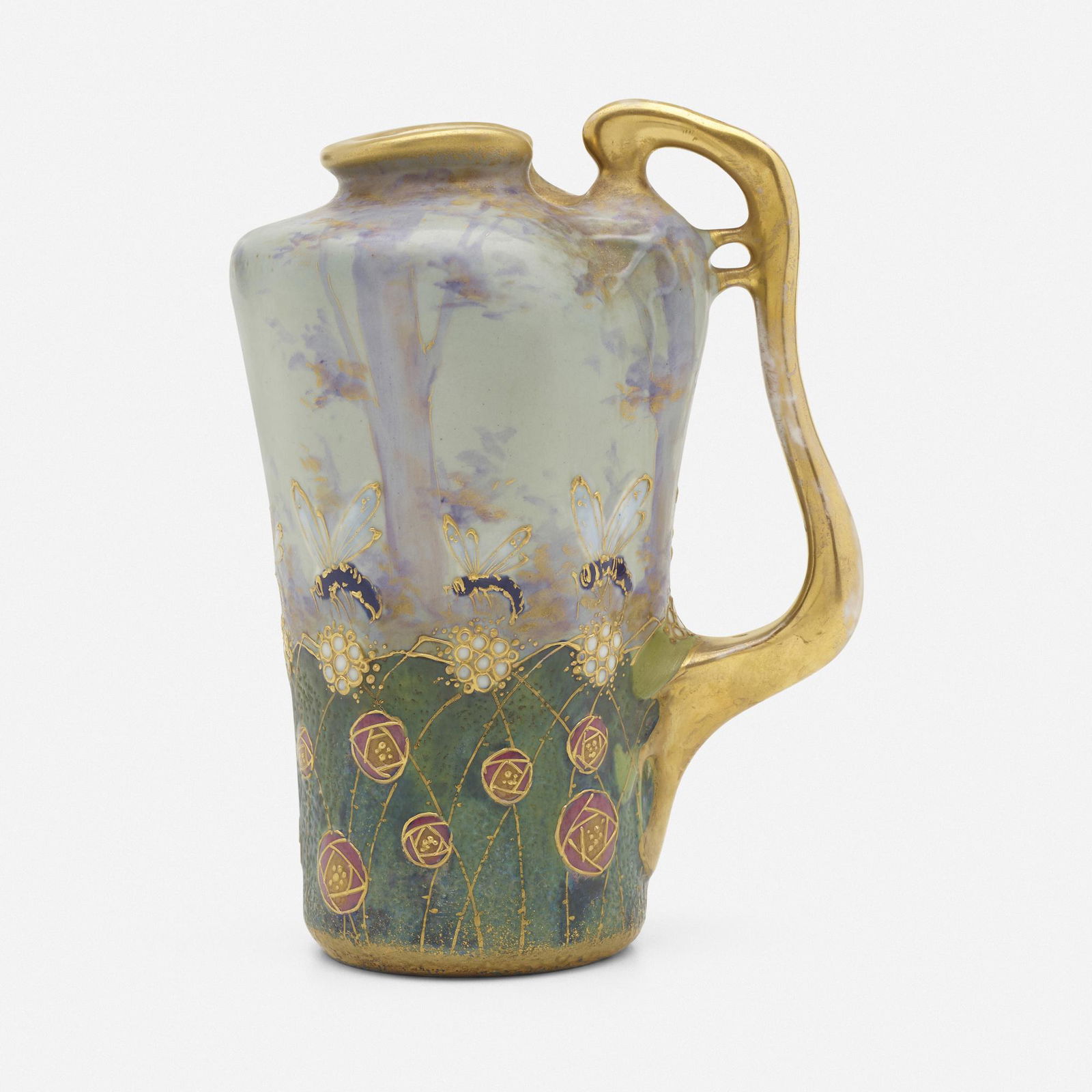 Riessner, Stellmacher & Kessel, Amphora Wasp ewer (1 of 4)