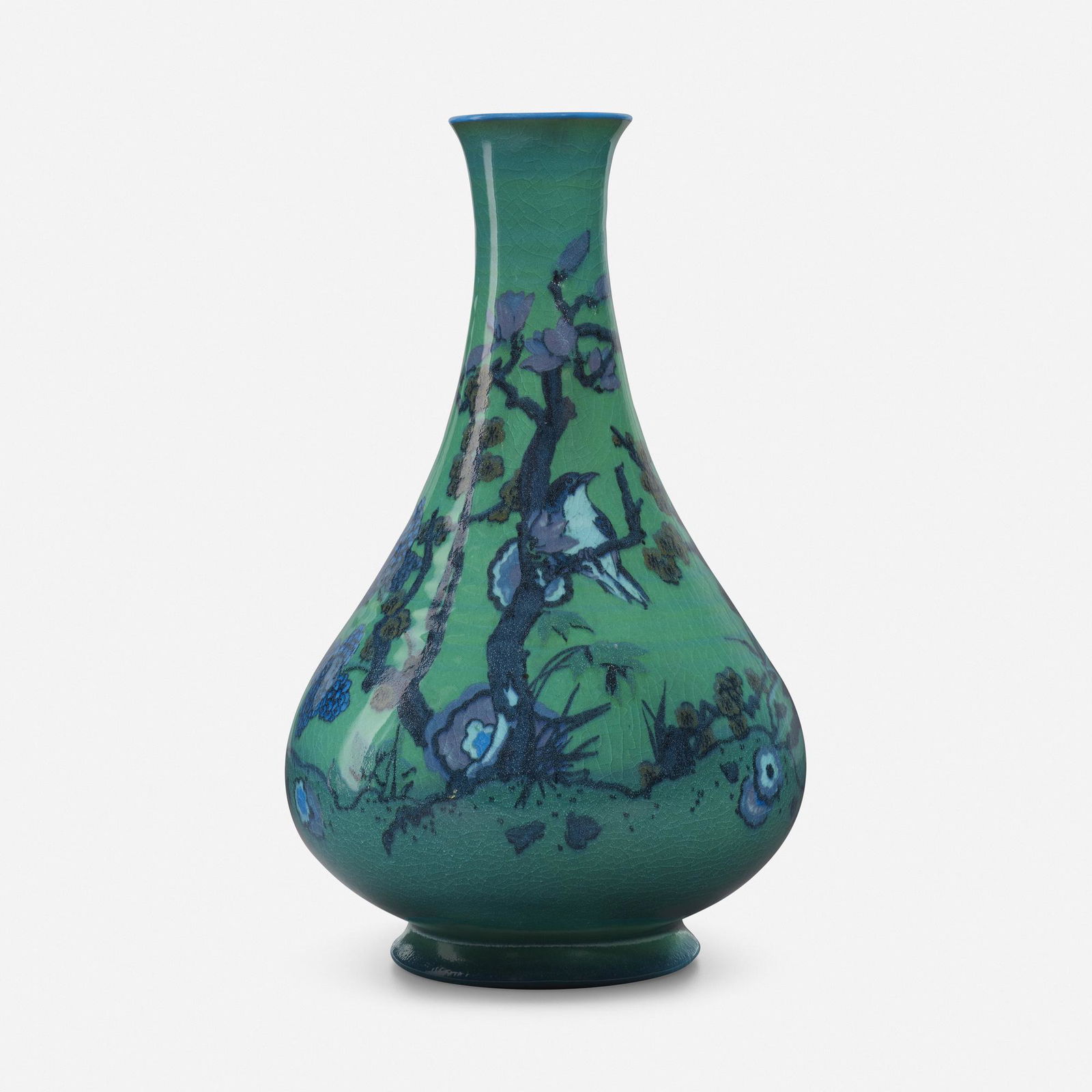 Arthur Conant for Rookwood, Blue Tinted vase (1 of 3)