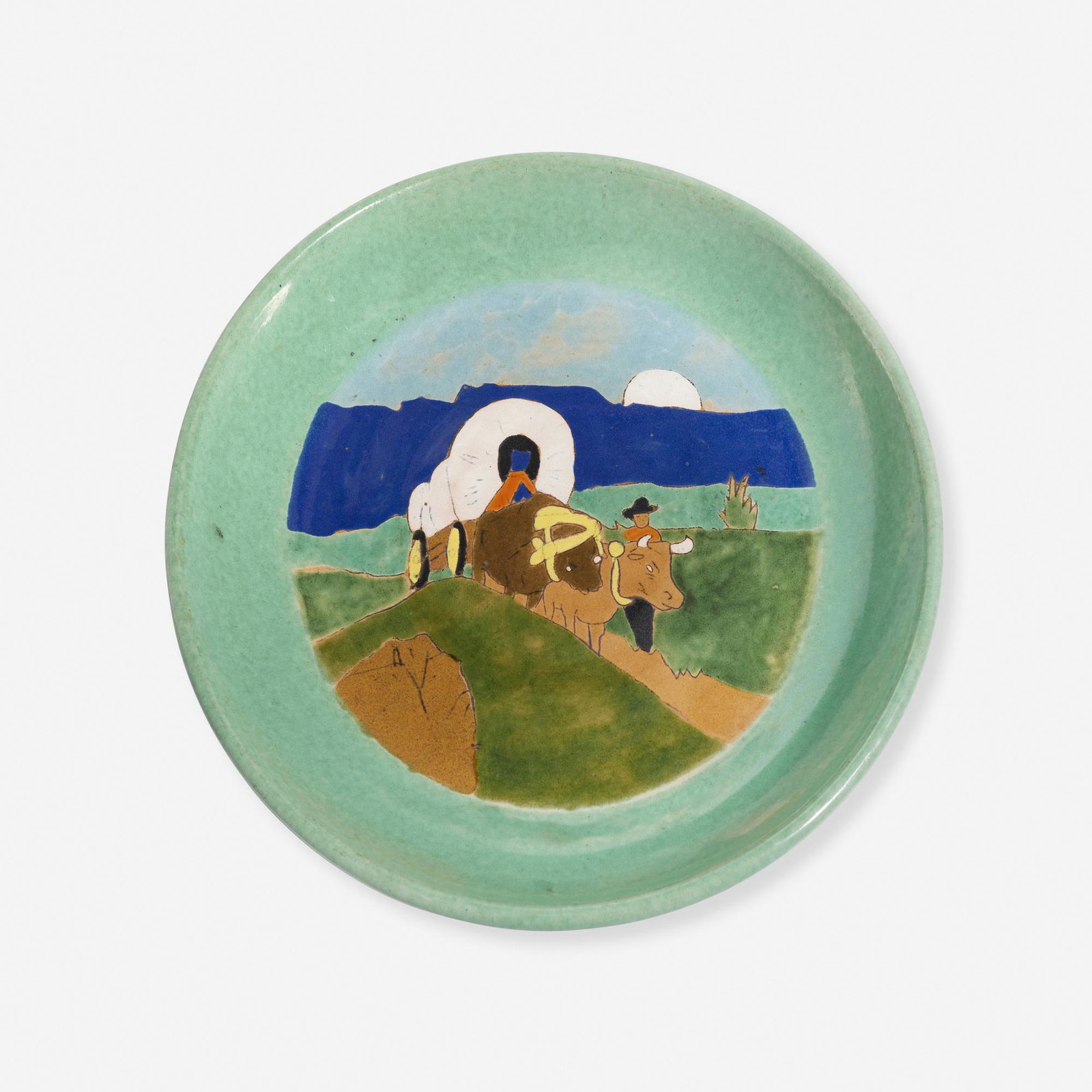 San Jose Pottery, Centerpiece bowl (1 of 2)