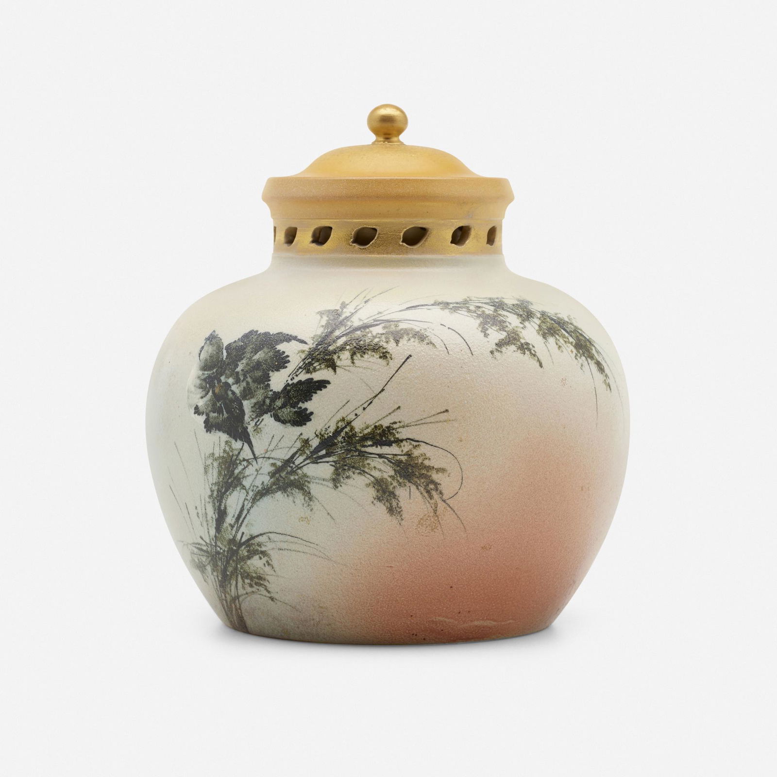 Albert Valentien for Rookwood, lidded scent jar (1 of 6)