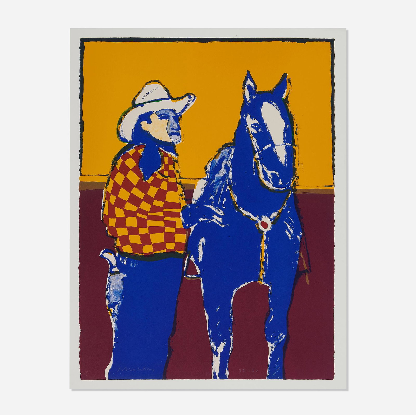 Fritz Scholder, Matinee Cowboy (1 of 2)