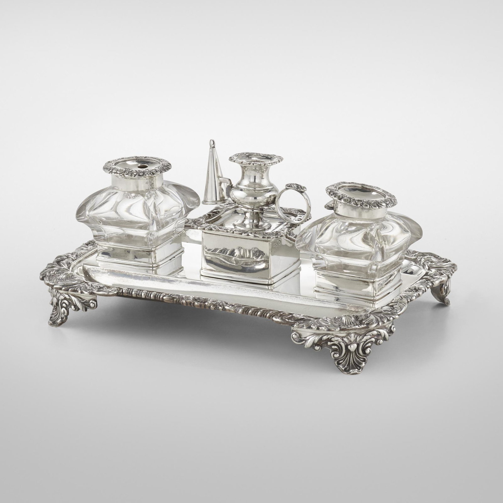 Robert Hennell II, George IV/William IV inkstand (1 of 7)