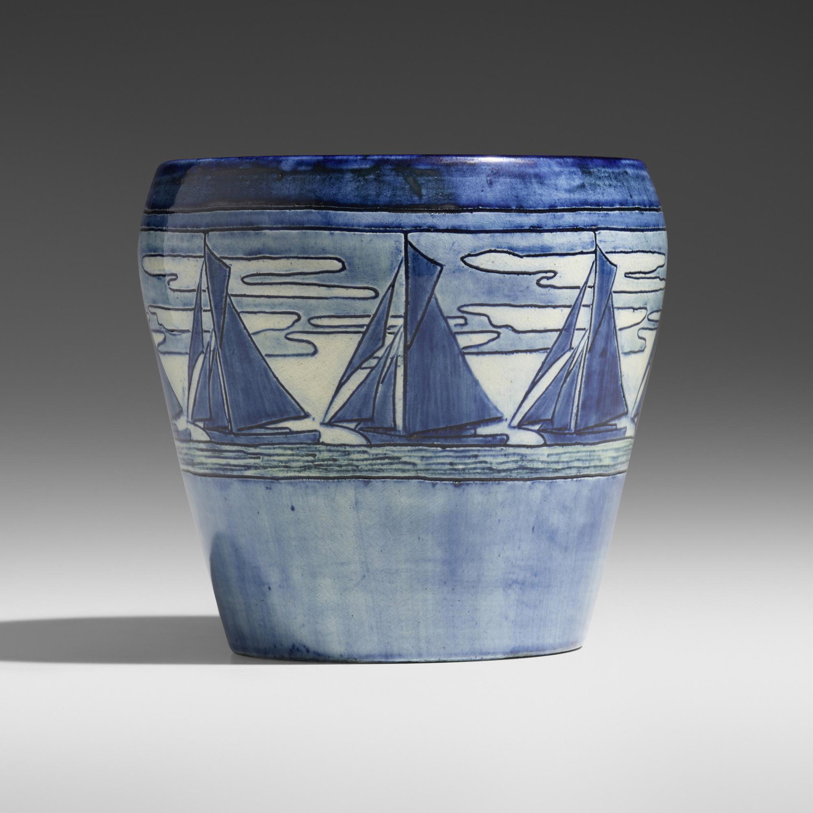 Desiree Roman, Newcomb, Rare and Early vase (1 of 4)