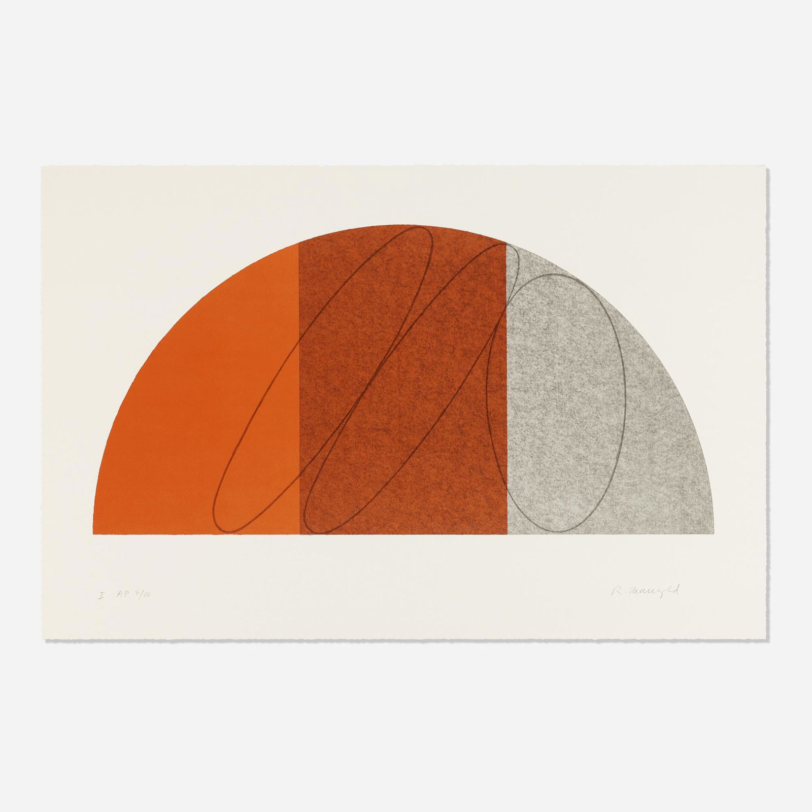 Robert Mangold, Semi-Circle I (1 of 3)