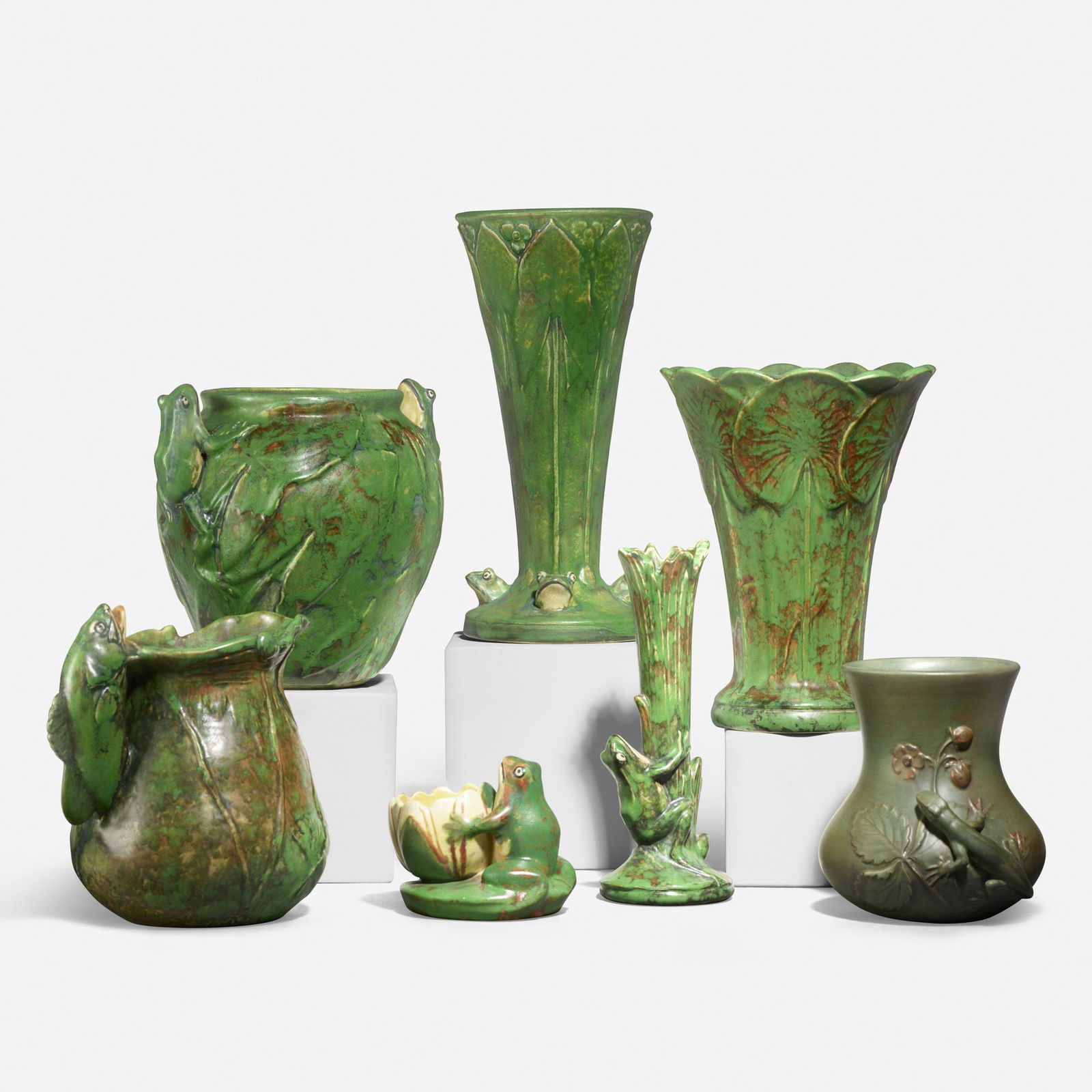 Weller Pottery, Collection of seven works (1 of 4)