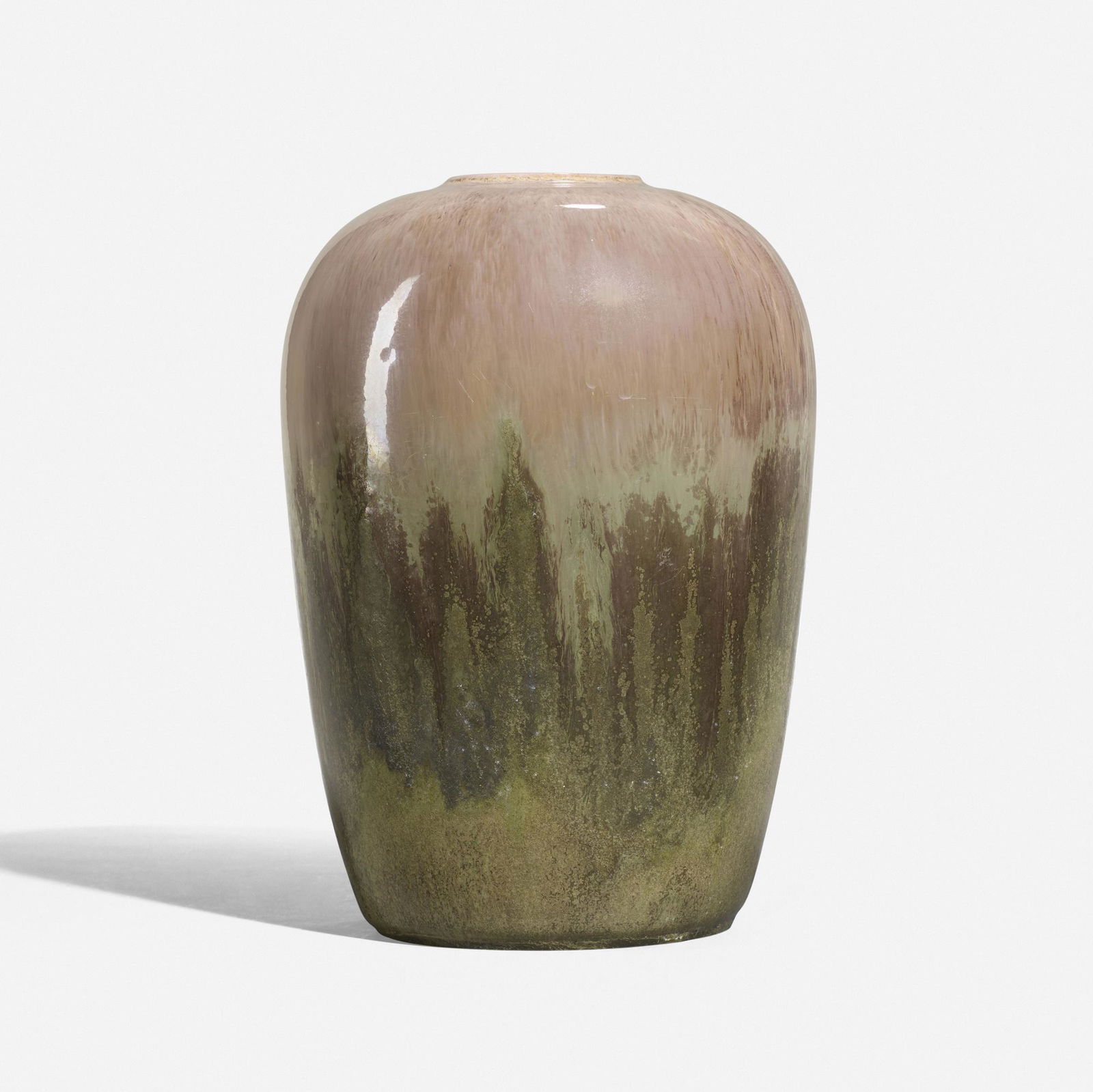 Fulper Pottery, Round top vase (1 of 3)