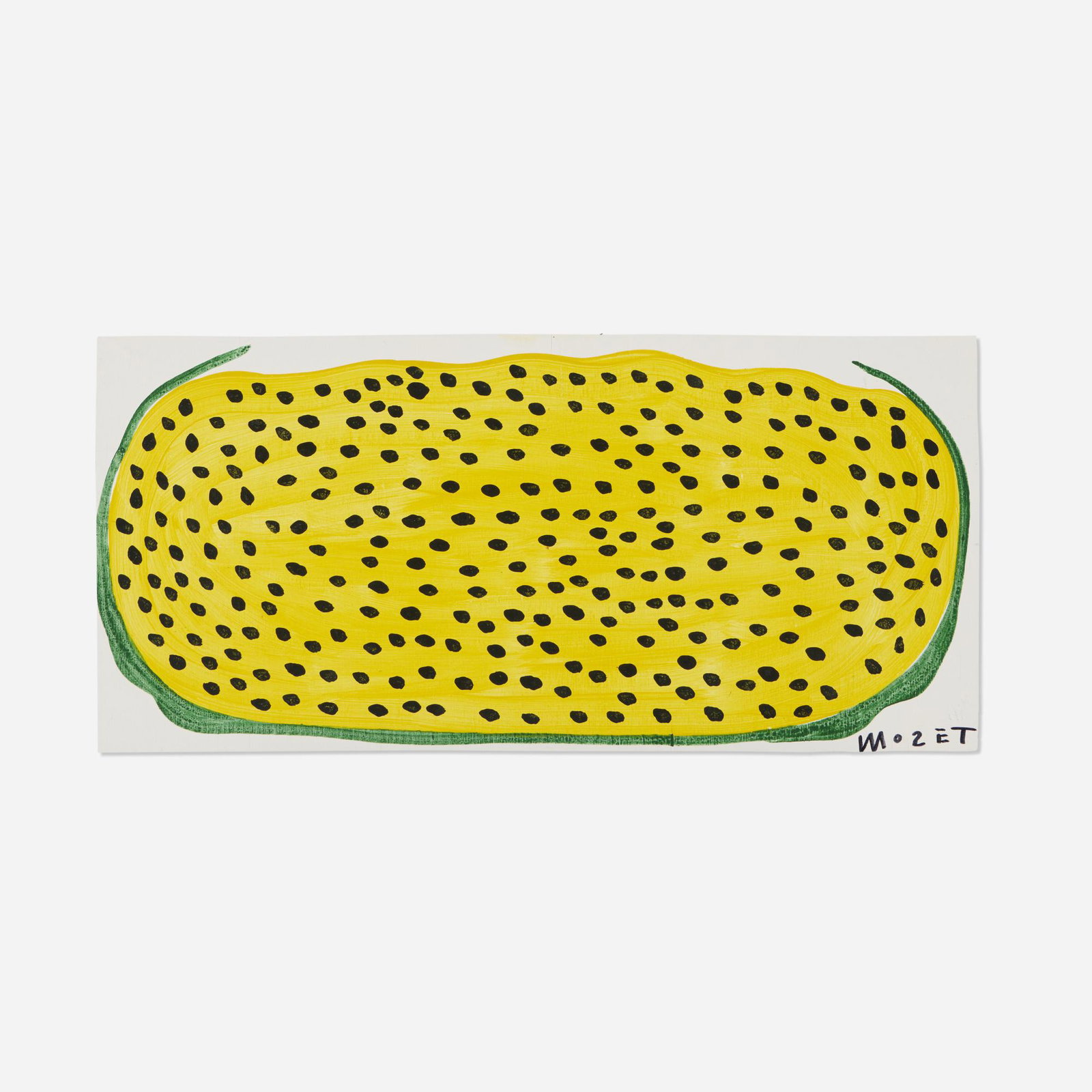 Mose Tolliver, Yellow and Black (Watermelon) (1 of 3)