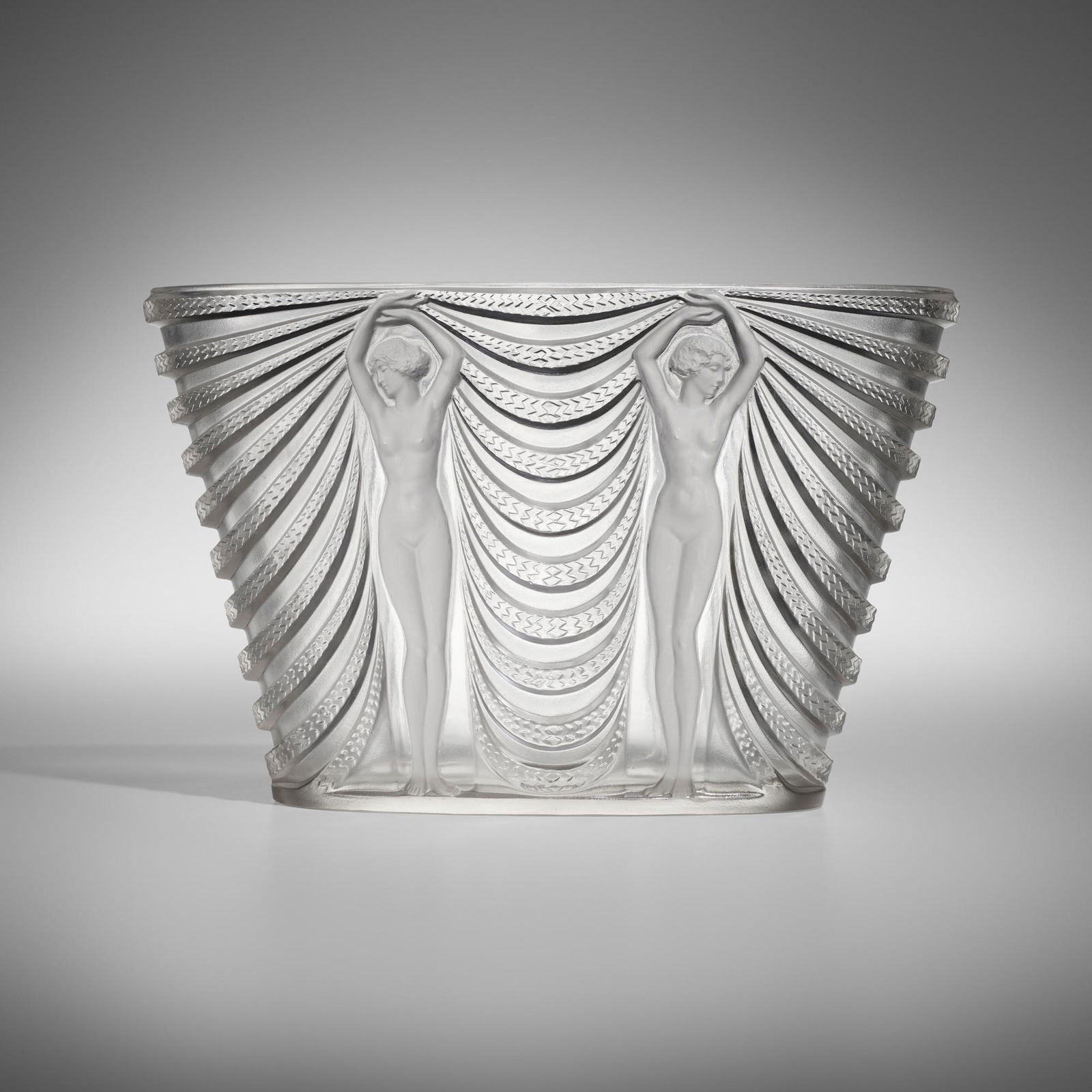 Rene Lalique, Terpsichore vase, model 10-911 (1 of 4)