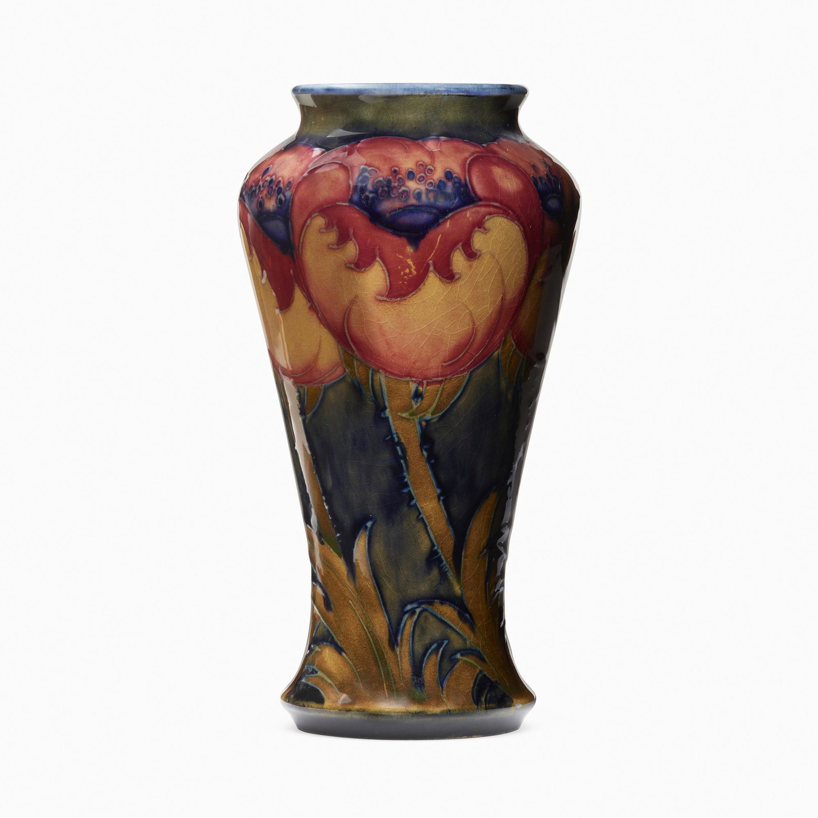 Moorcroft Pottery, Poppy vase (1 of 4)