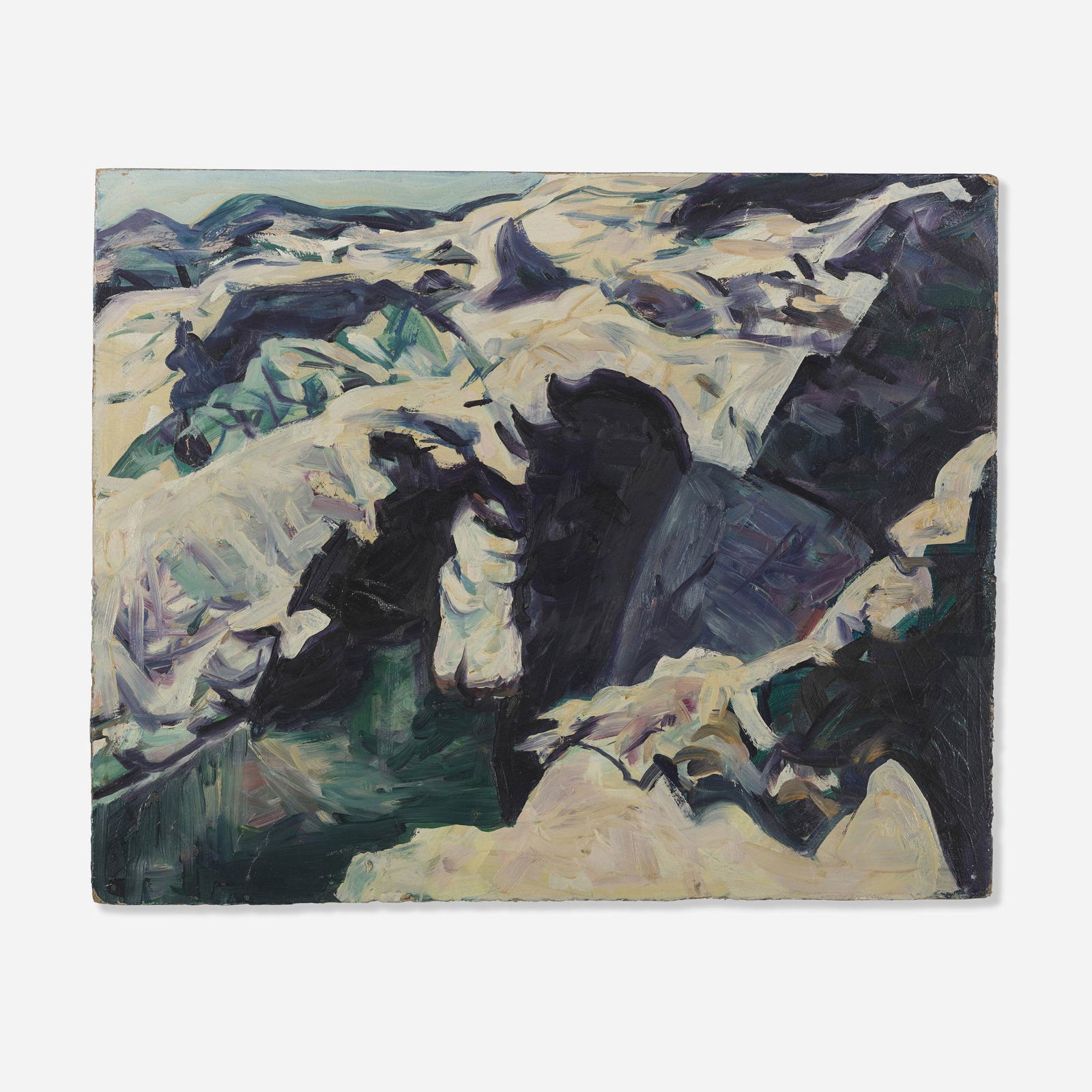 William C. Meyer, Rocky Coastal Landscape (1 of 3)