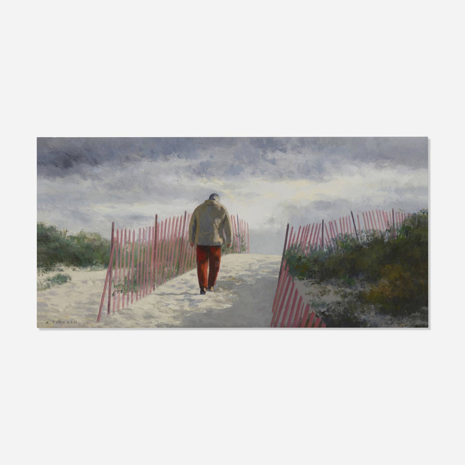 Alexander Farnham, Path Over The Dunes Auction