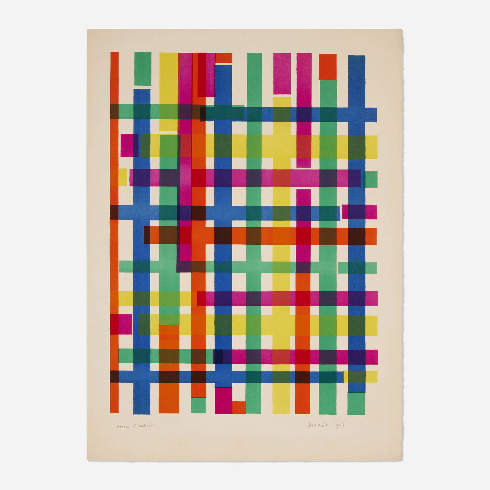 Piero Dorazio, Untitled VIII (1 of 3)