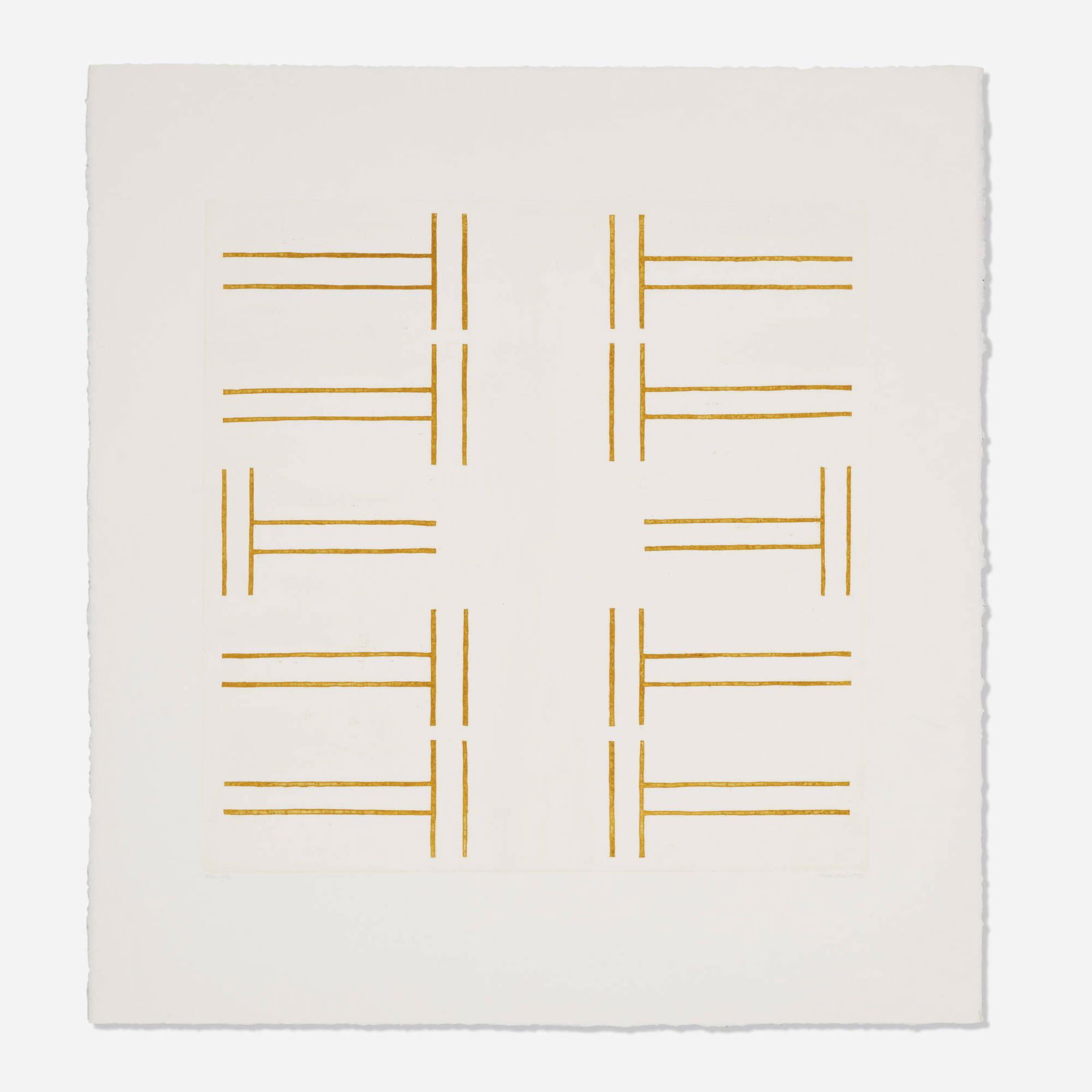 Kim Lim, Jaune fonce aquatint (1 of 3)