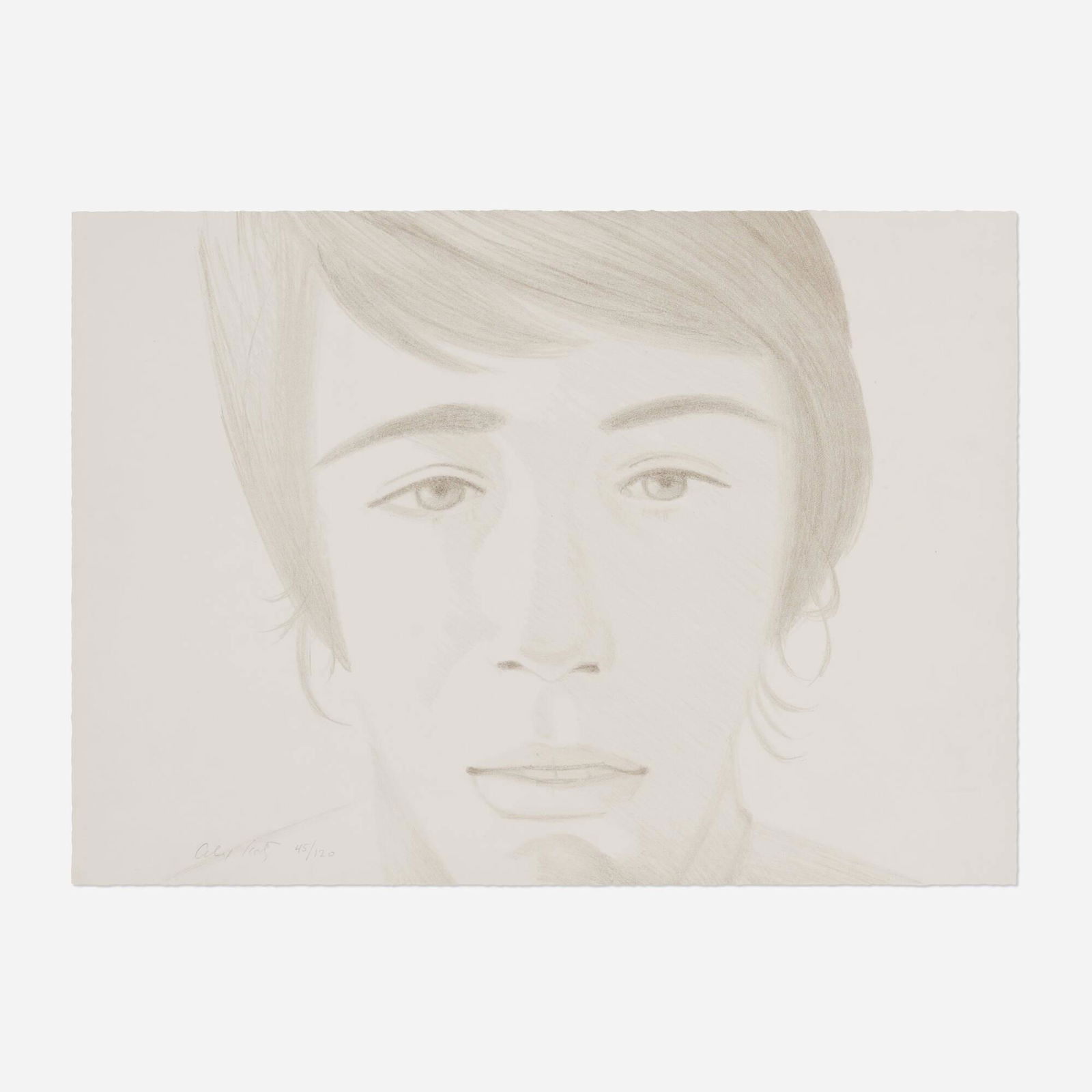 Alex Katz, Vincent (1 of 3)