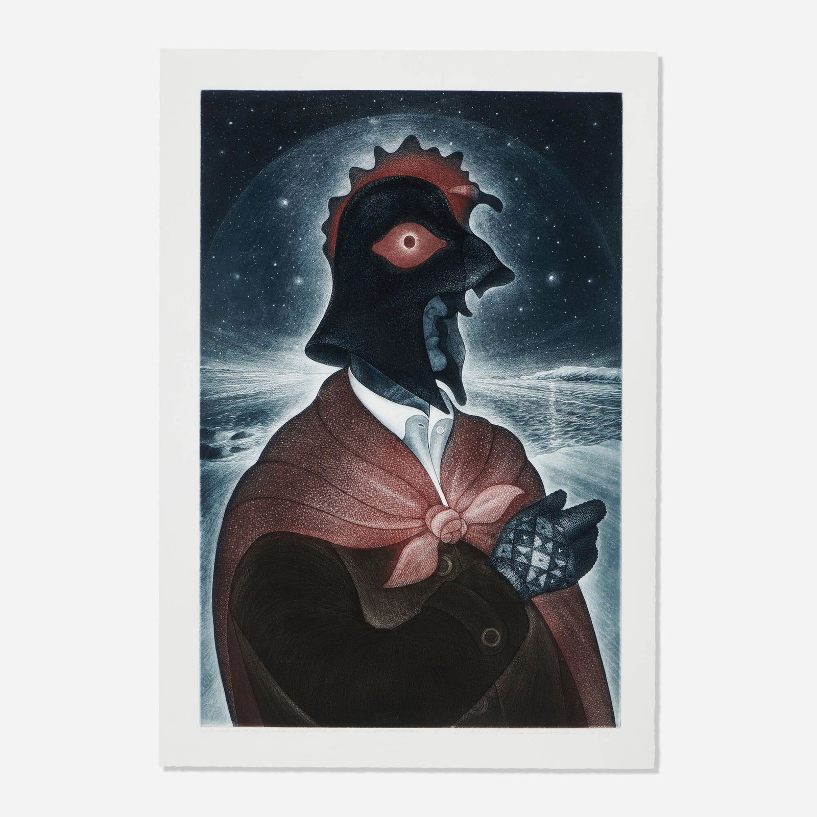 David Blackwood, Portrait of Heber Fifield (1 of 4)