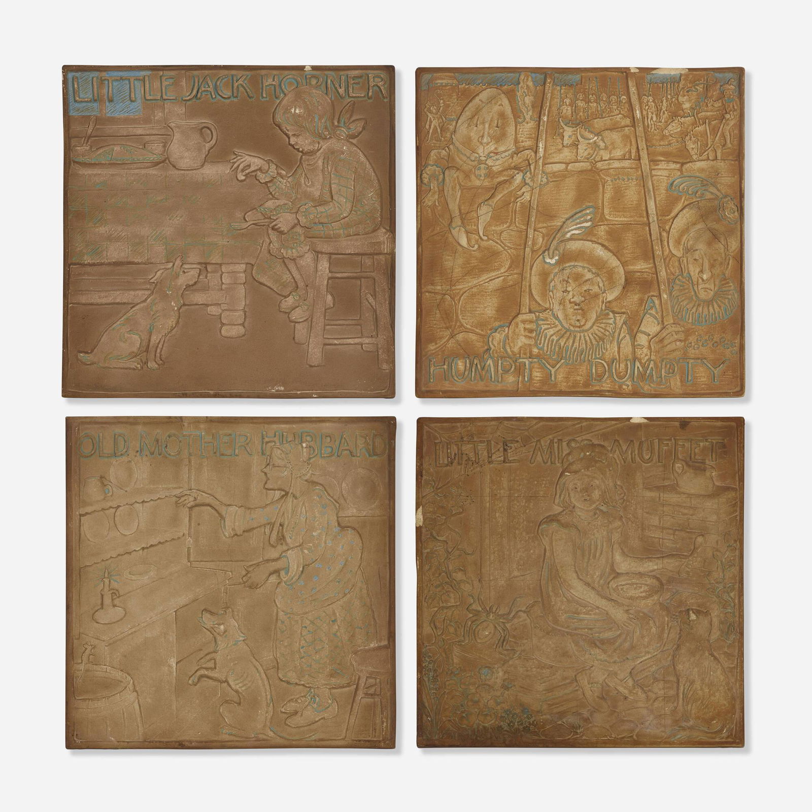 Ernest A. Batchelder, Nursery Rhyme tiles (1 of 2)