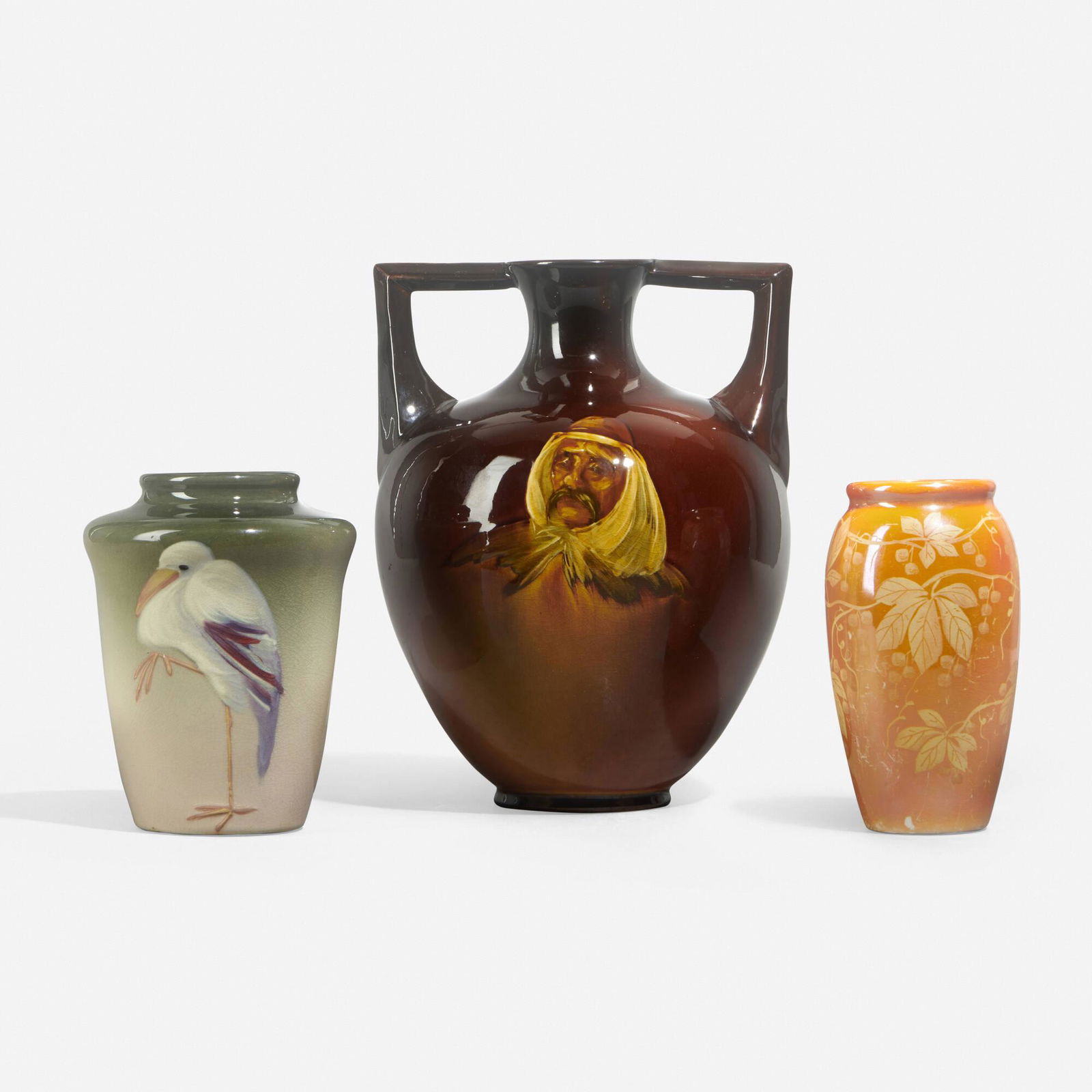 Weller Pottery, Collection of three vases (1 of 4)