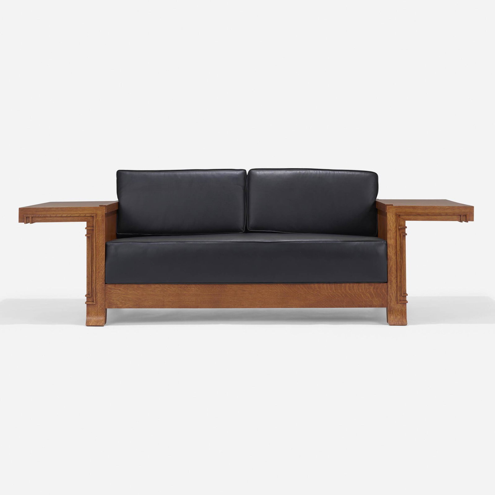 After Frank Lloyd Wright, Cantilevered Robie sofa (1 of 4)