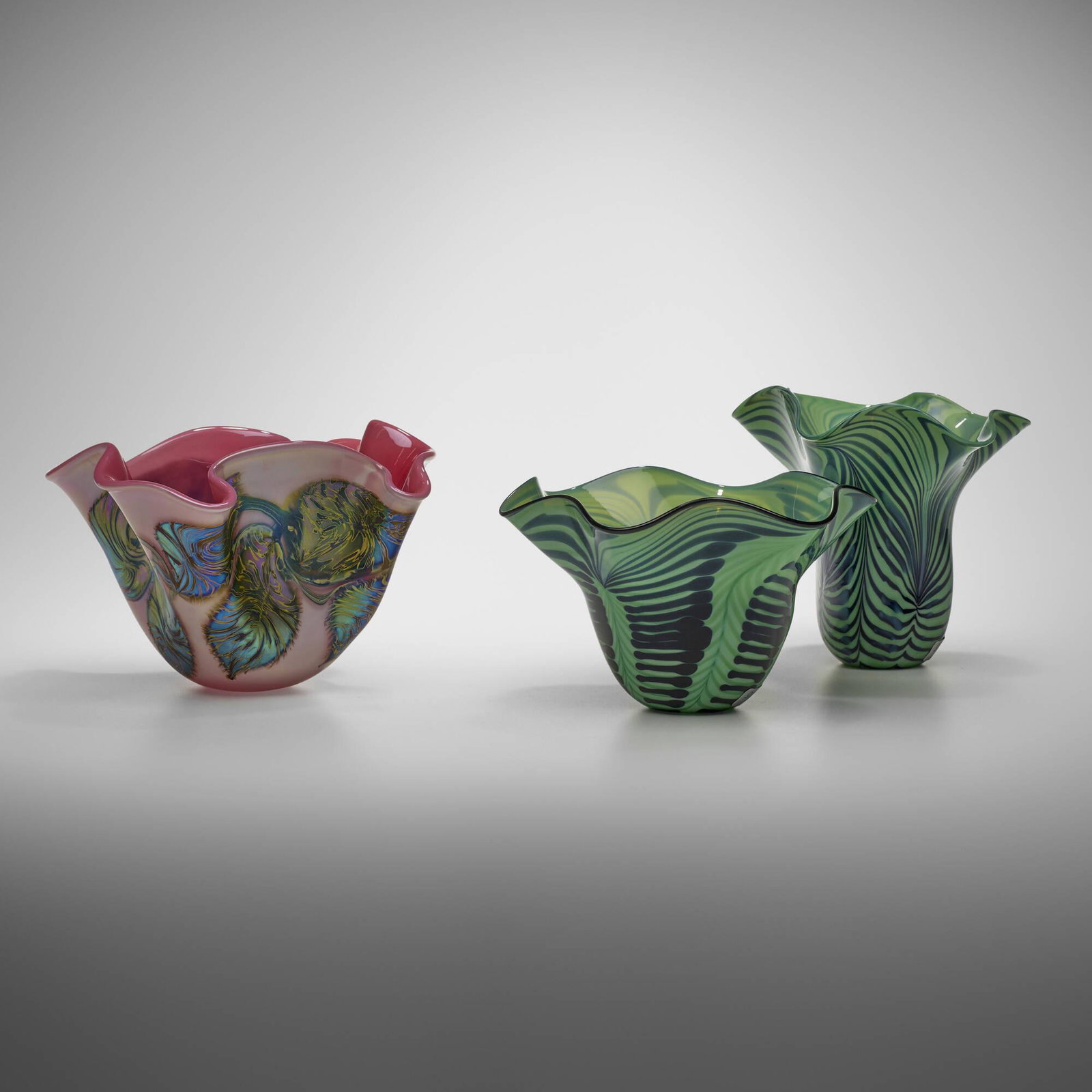 Daniel and David Lotton, Three handkerchief vases (1 of 4)
