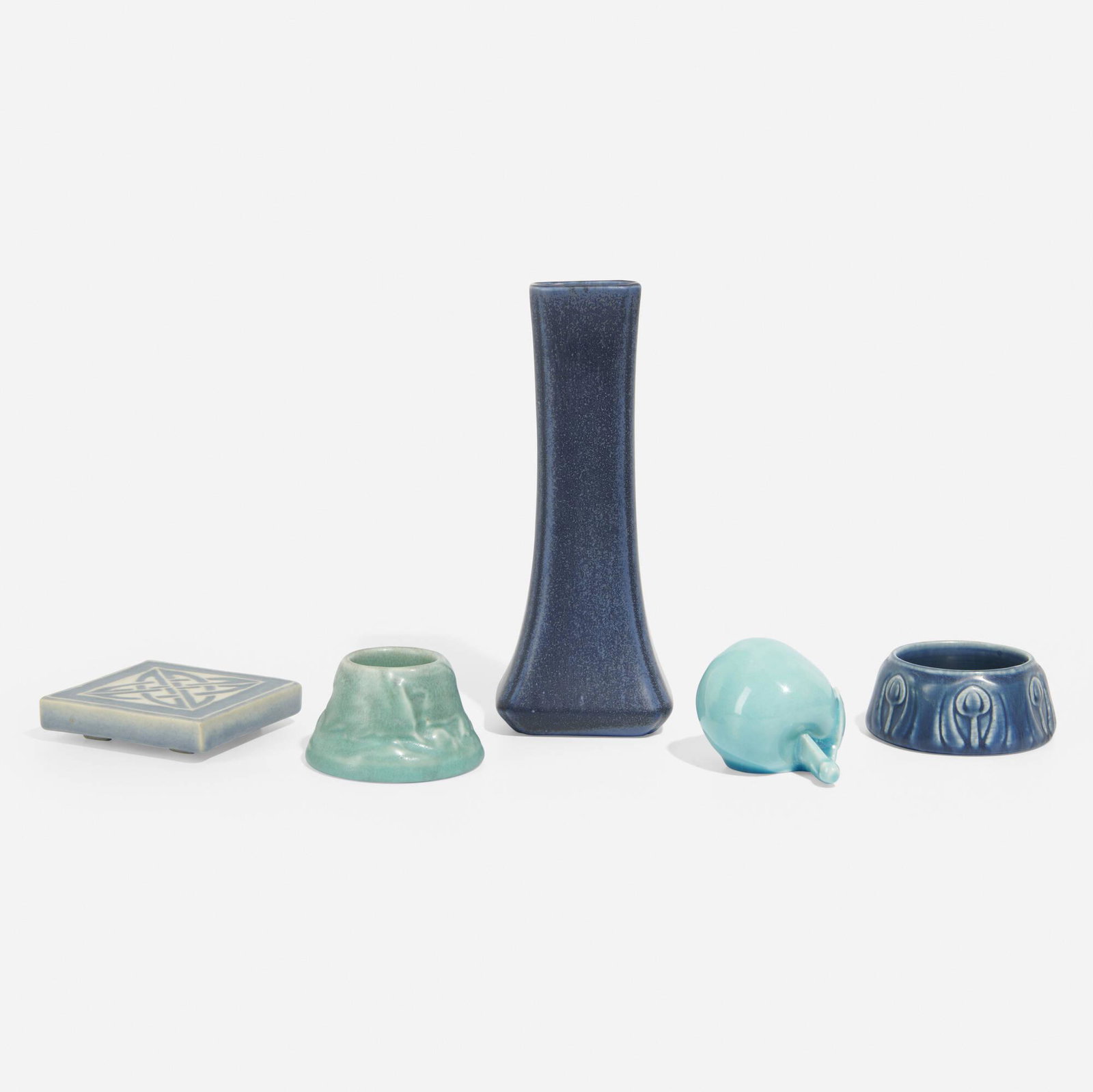 Rookwood Pottery, Five production items (1 of 4)
