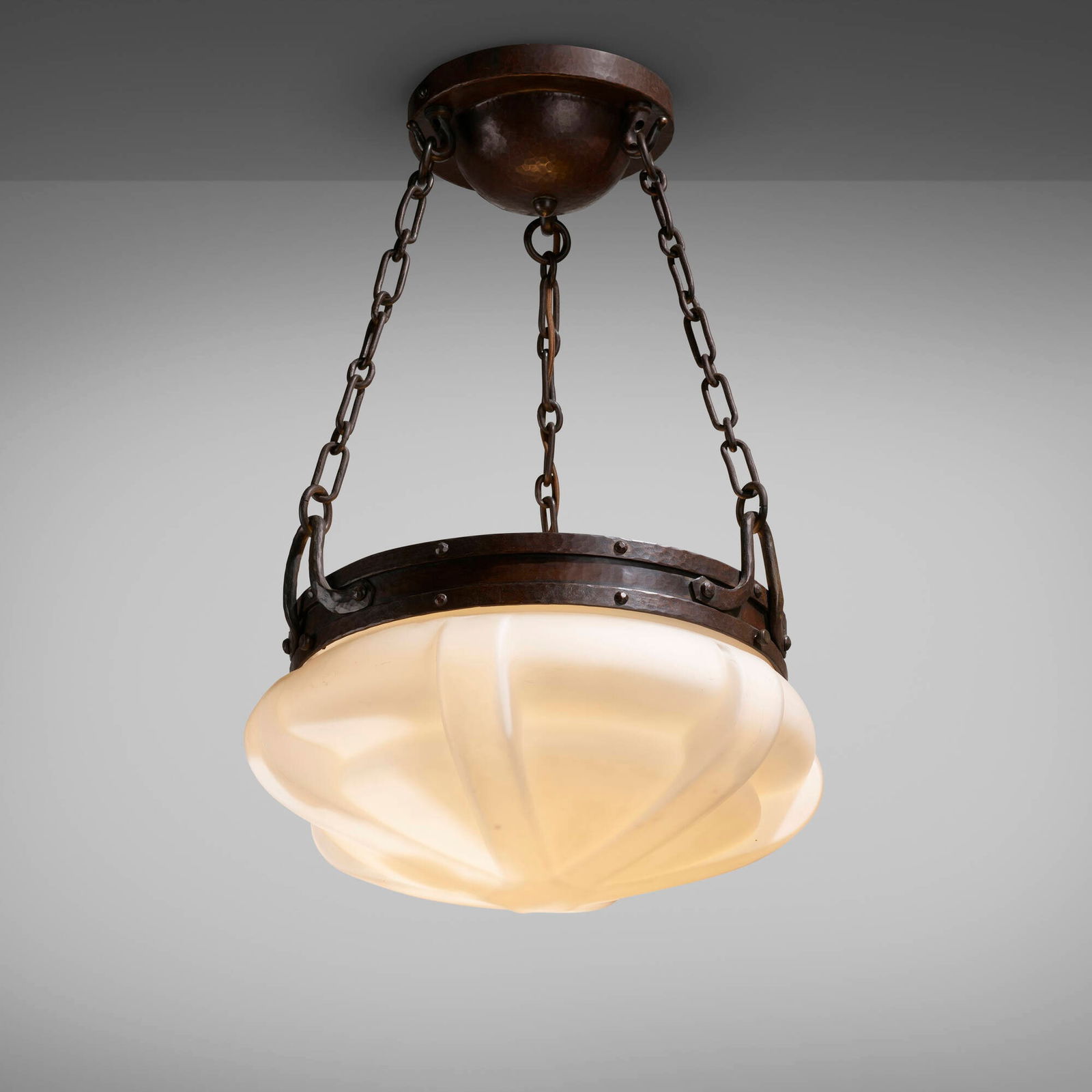 Victor Toothaker, Ceiling lamp, Grove Park Inn (1 of 4)