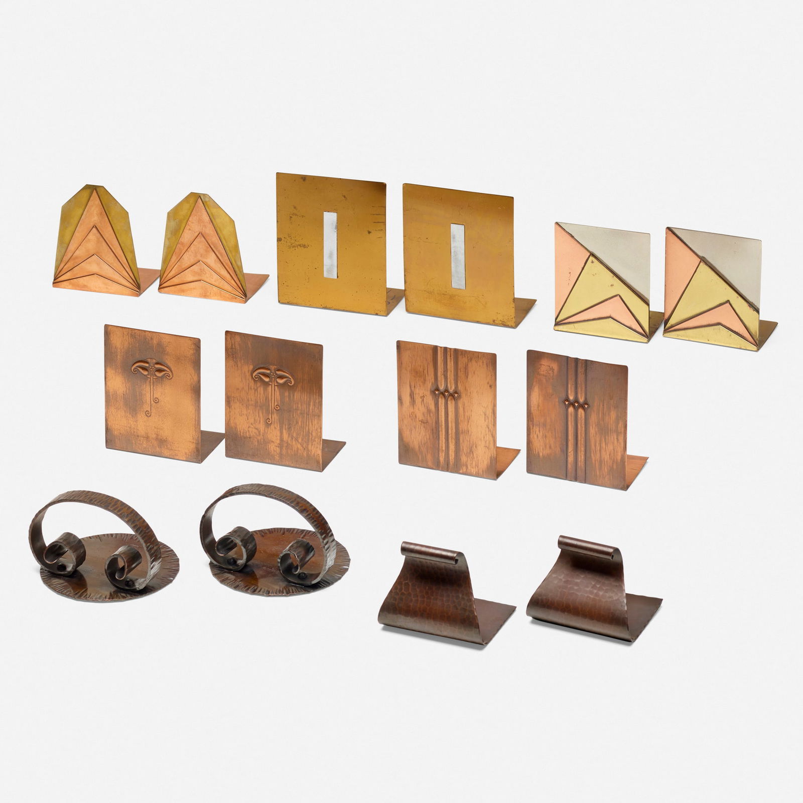 Roycroft, Collection of bookends (1 of 3)