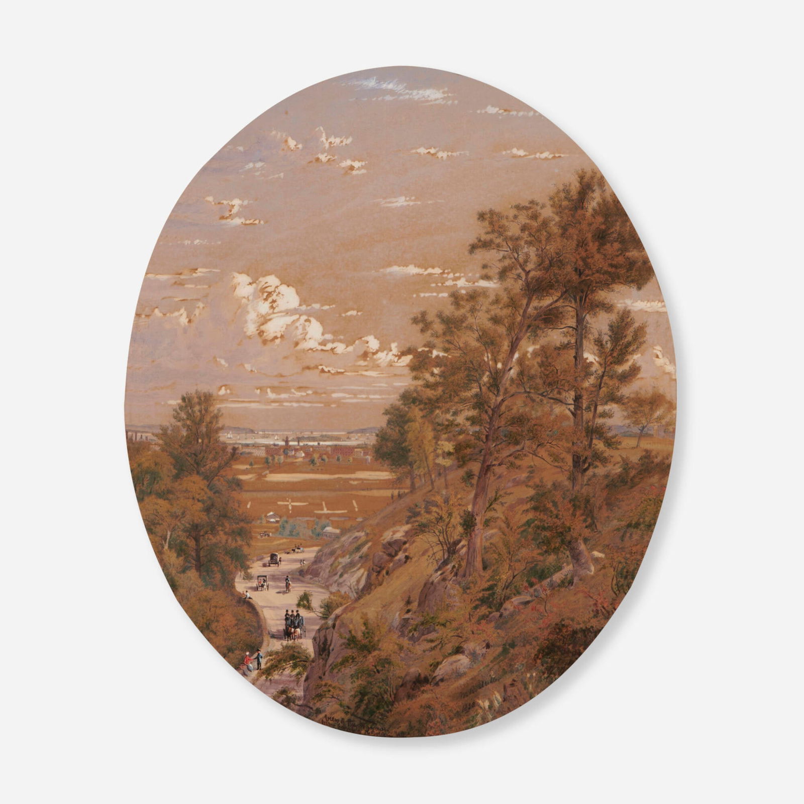 William Rickarby Miller, View of the Narrows (1 of 4)