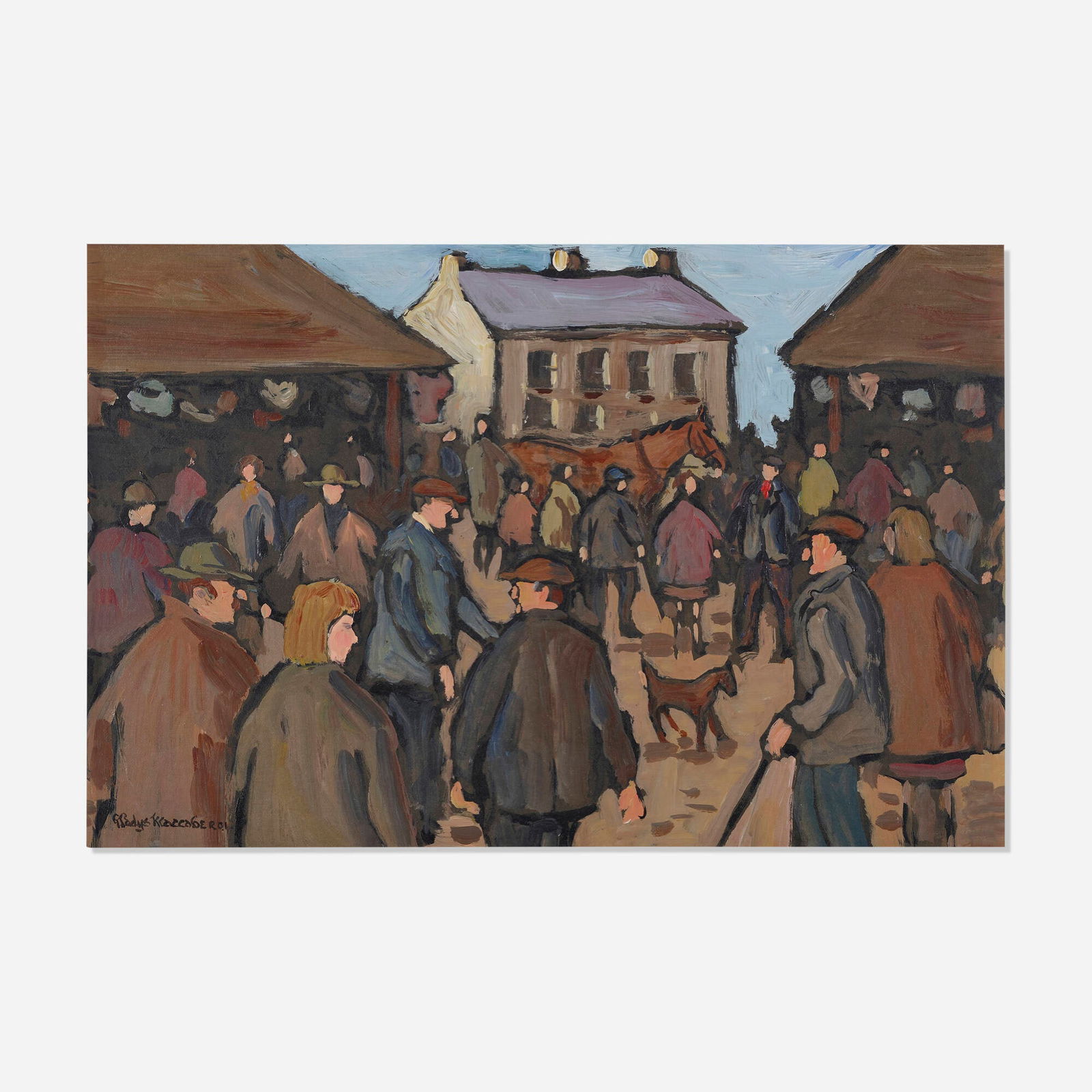 Gladys  MacCabe, Market Day, Ballyclare (1 of 4)