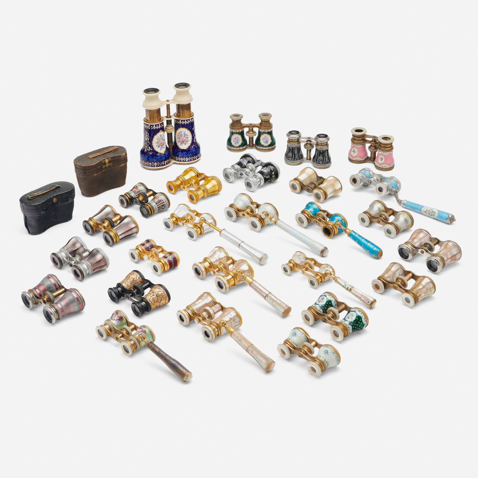 Various Makers, Opera glasses with cabinet (1 of 7)