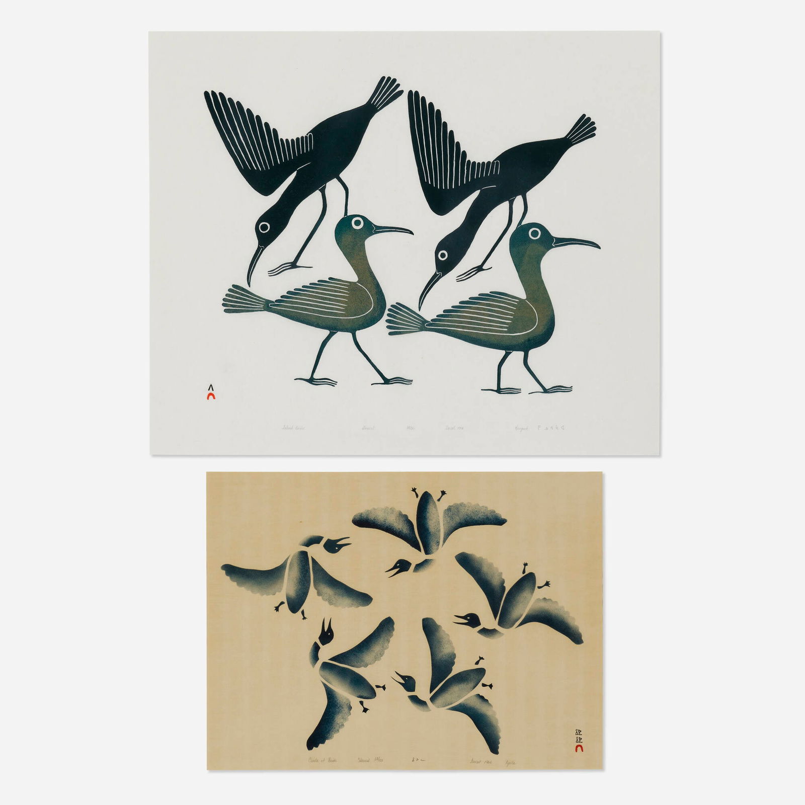 Inuit, Circle of Birds; Inland Birds (two works) (1 of 3)