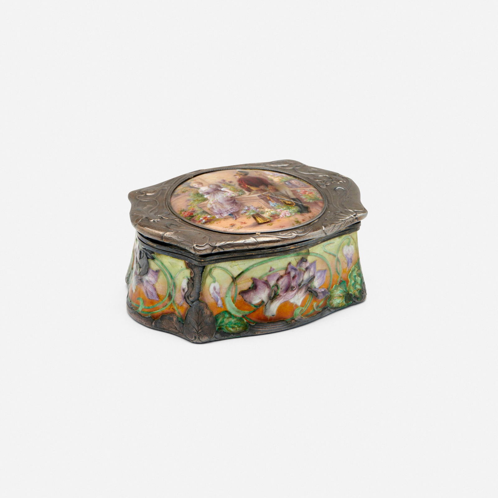 French, Lidded box (1 of 4)