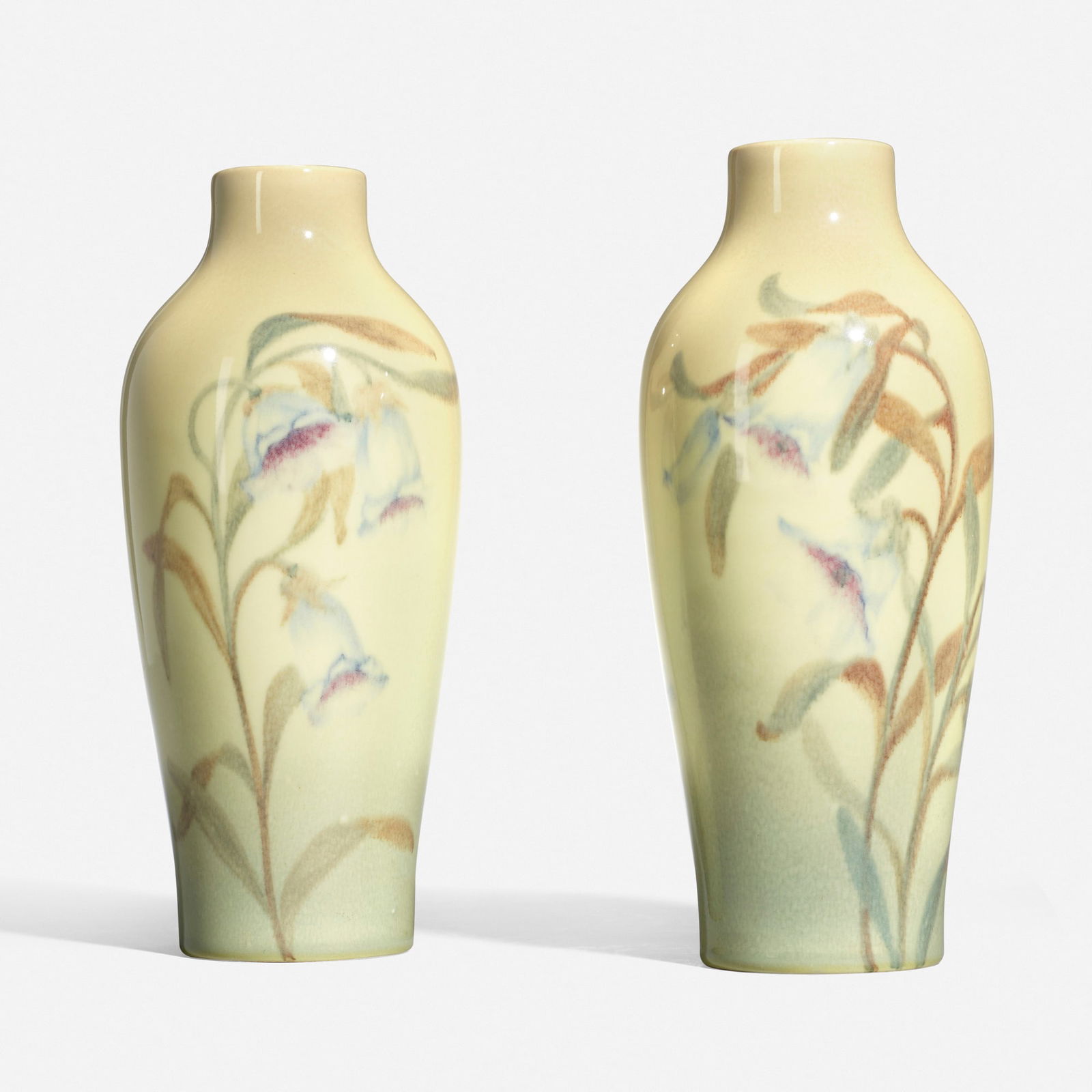 Margaret McDonald, Decorated Porcelain vases (1 of 4)