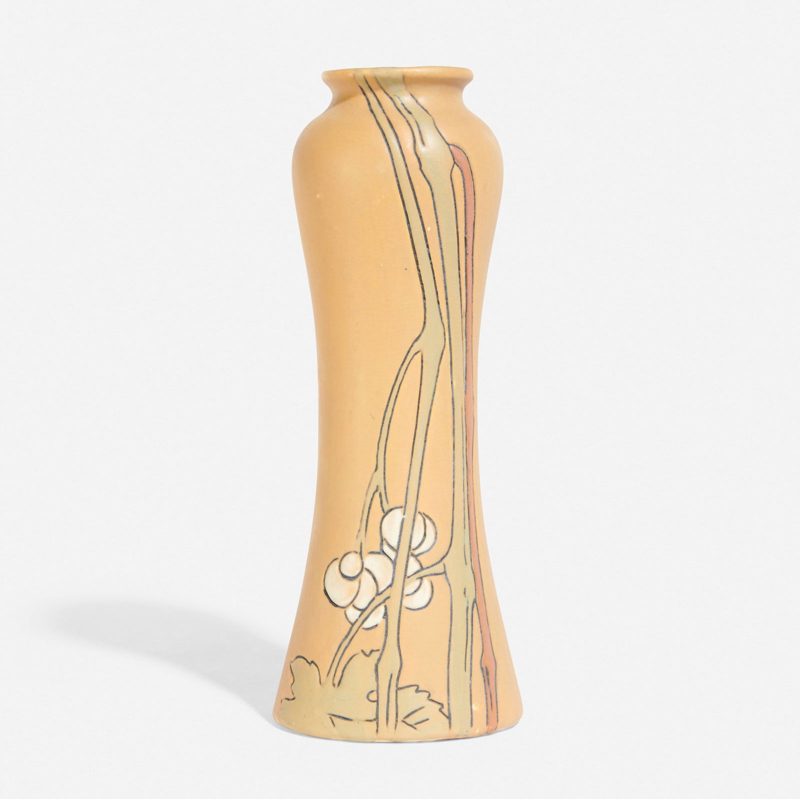 Weller Pottery, Etched Matt vase (1 of 4)