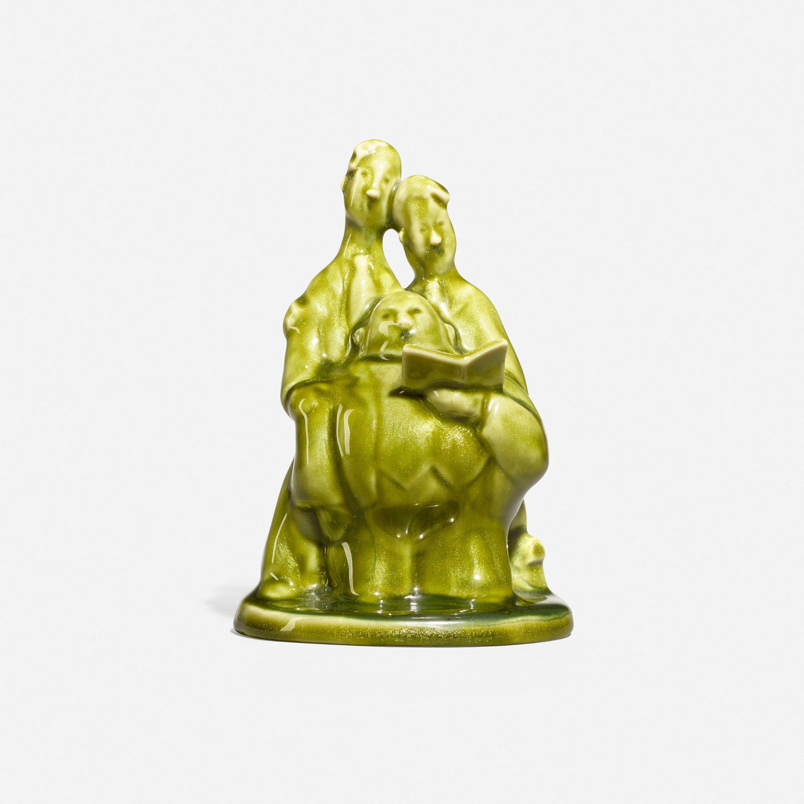 Rookwood Pottery, Rare Aventurine Radio Singers (1 of 5)