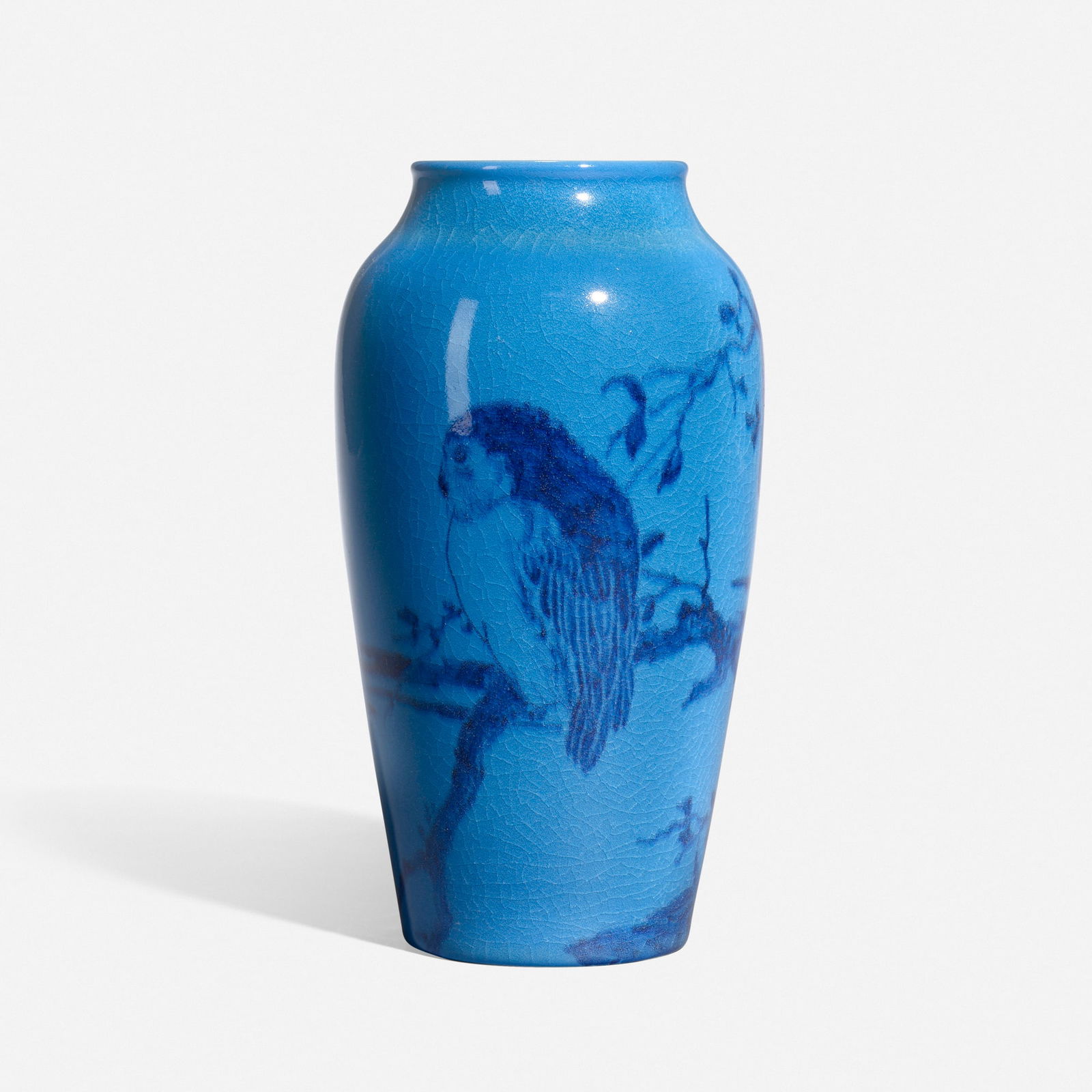 Arthur Conant for Rookwood, Turquoise Blue vase (1 of 4)