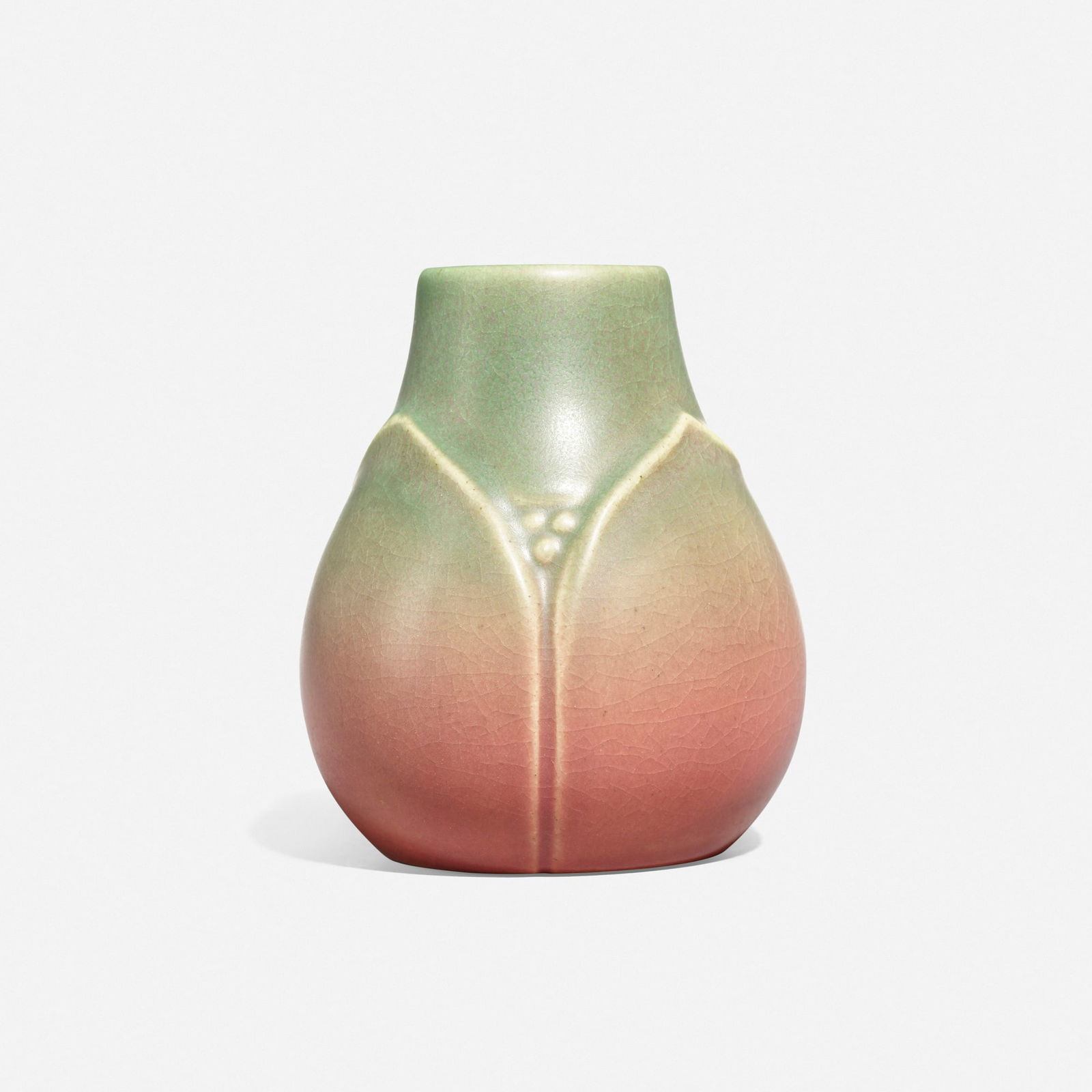 Rookwood Pottery, Hand-modeled cabinet vase (1 of 4)