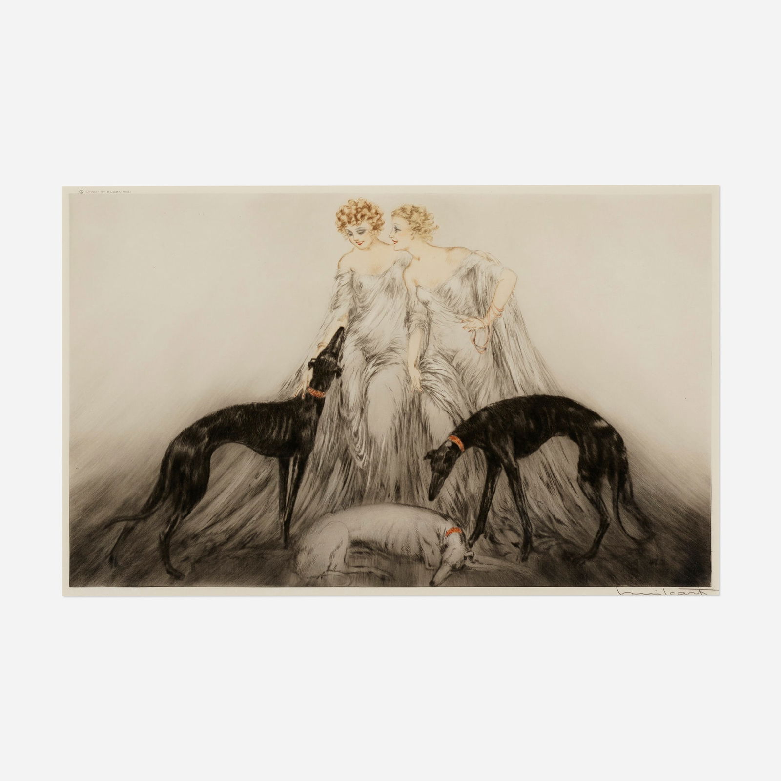 Louis Icart, Coursing III (1 of 3)