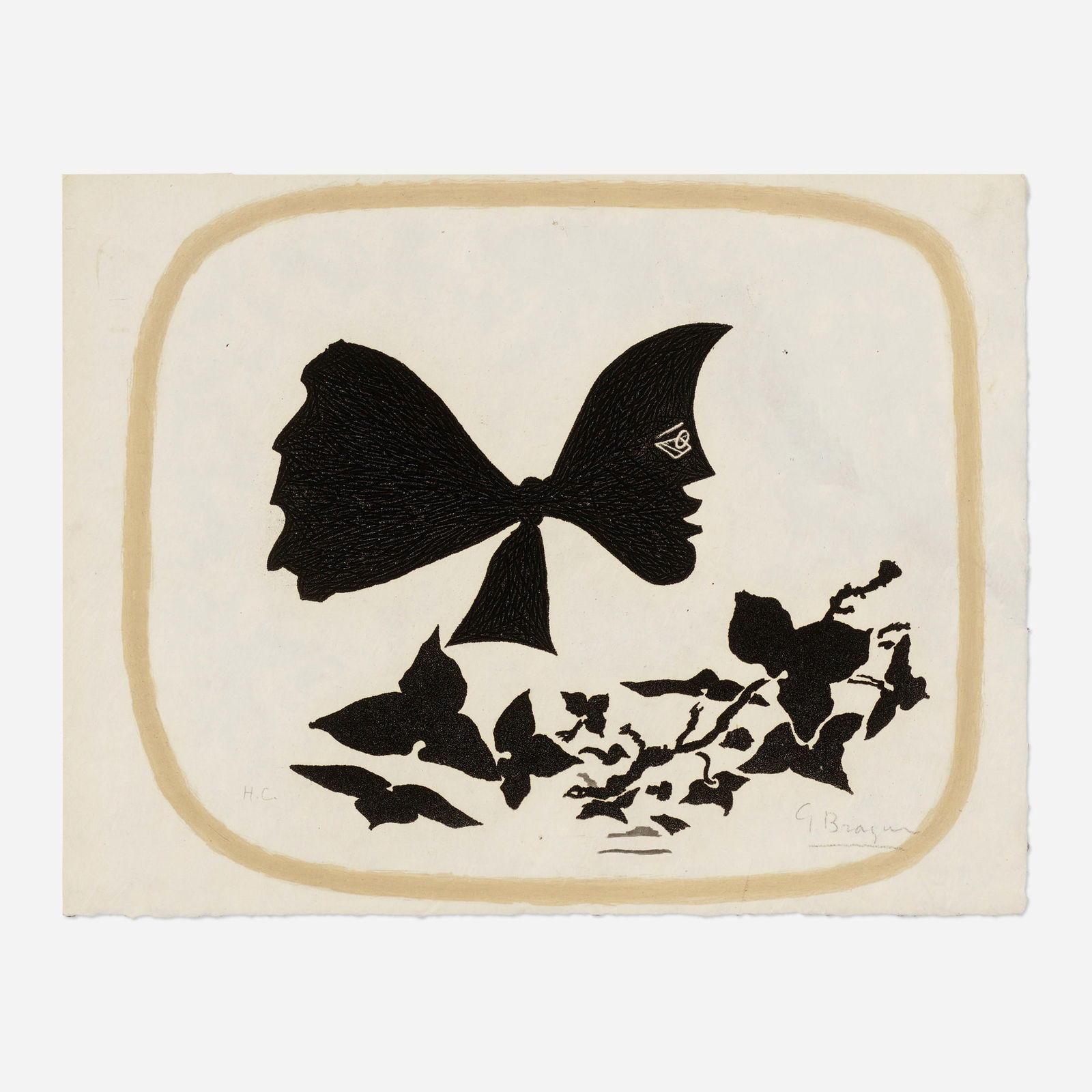 Georges Braque, Aout (frontispiece) (1 of 2)